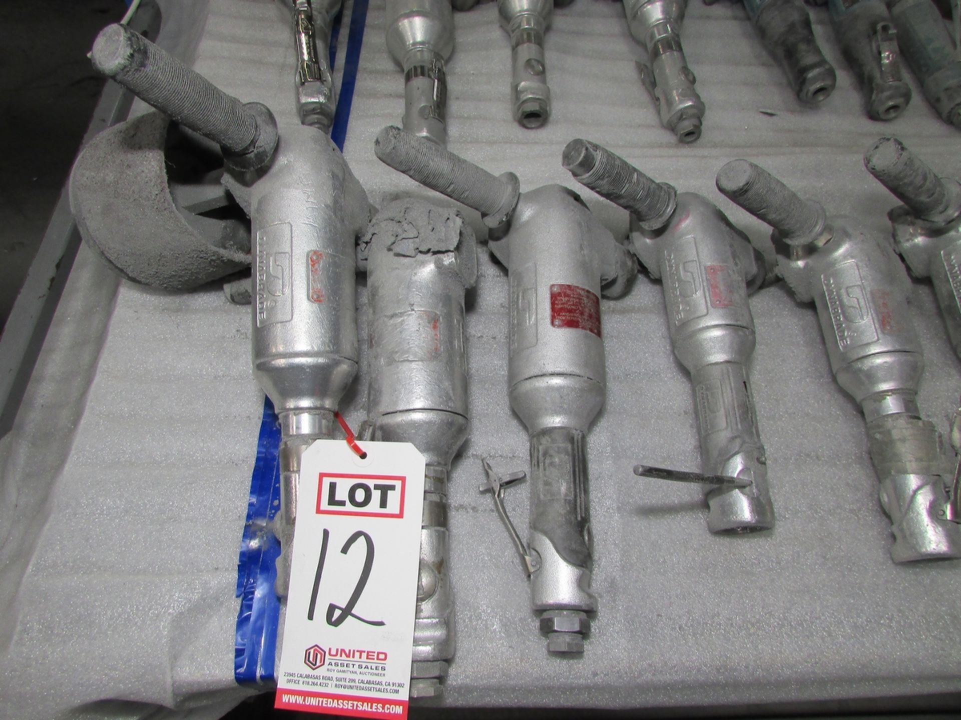LOT - (16) ASSORTED PNEUMATIC ANGLE GRINDERS/SANDERS/POLISHERS - Image 3 of 5