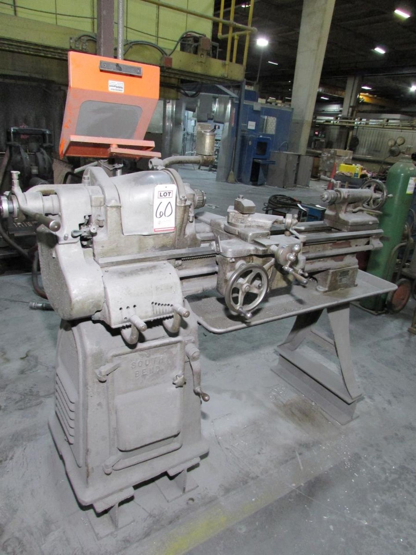 SOUTHBEND 13" X 30" SHOP LATHE, MODEL CL175B, 5C COLLET CHUCK, TAILSTOCK, 3PH