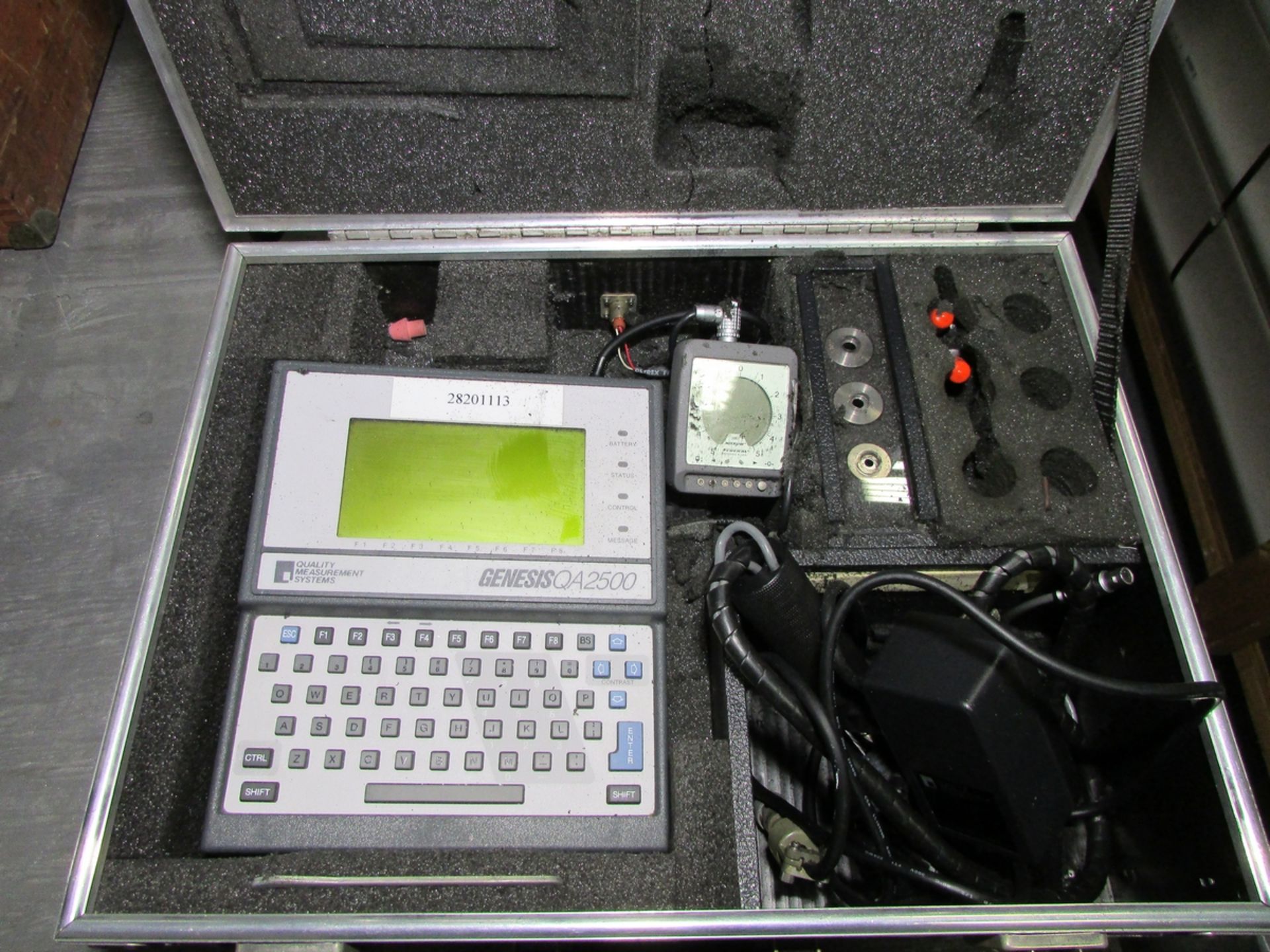 QUALITY MEASUREMENT SYSTEMS GAGE SYSTEM DATA COLLECTOR, MODEL GENESIS QA2500 - Image 2 of 3