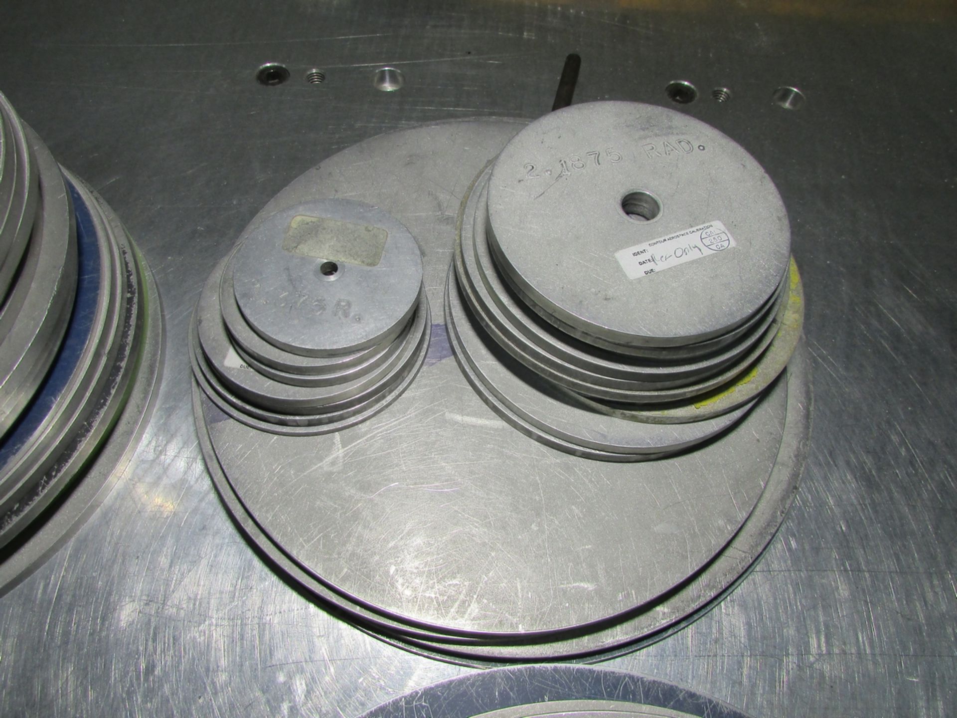 LOT - ASSORTED RADIUS GAGES, 1.375"-6.000" - Image 5 of 5