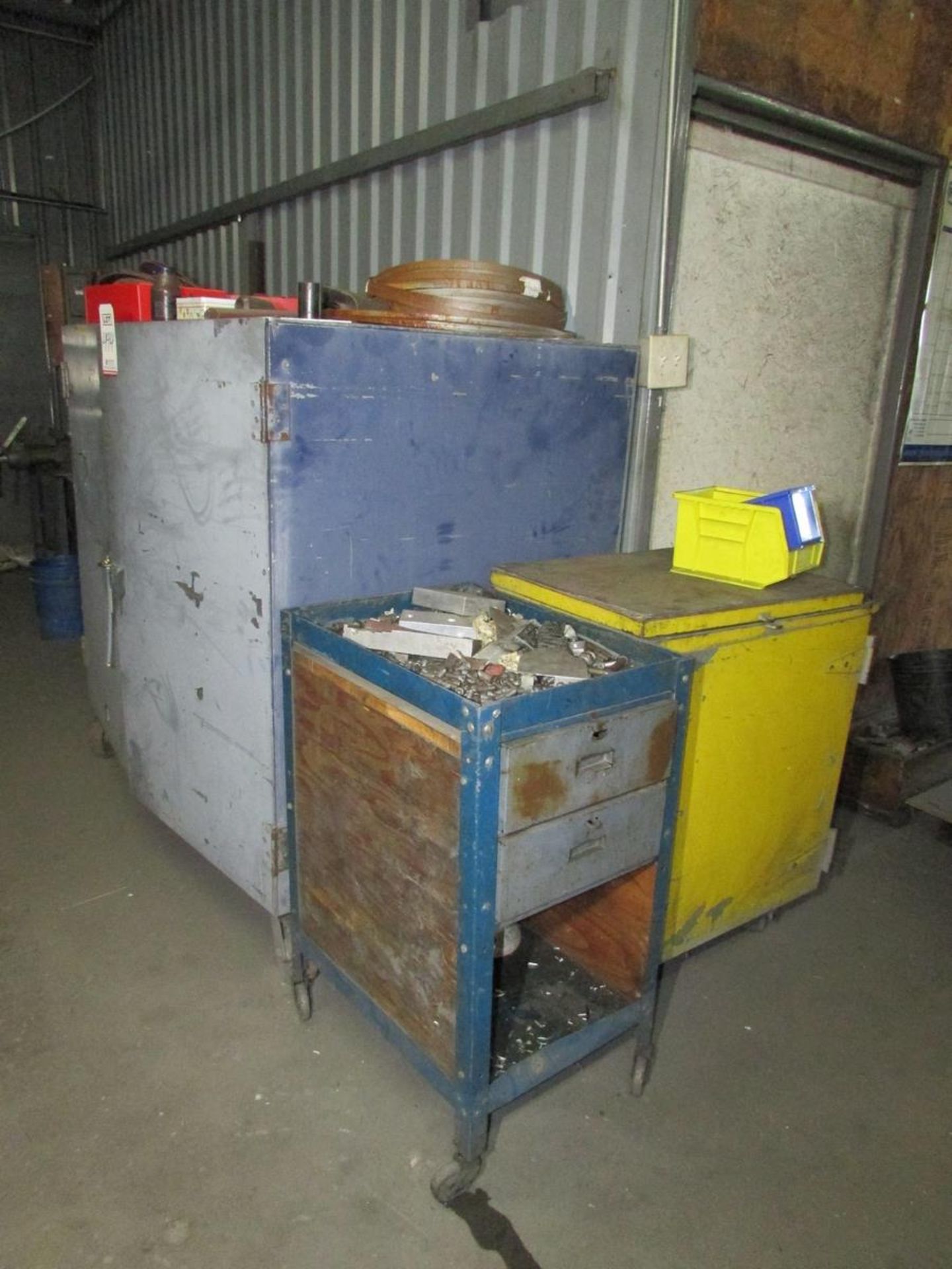 LOT - (8) ROLLING STORAGE CABINETS, W/ ASSORTED SHOP SUPPLIES AND CONTENTS, TO INCLUDE: LIFTING - Image 12 of 12
