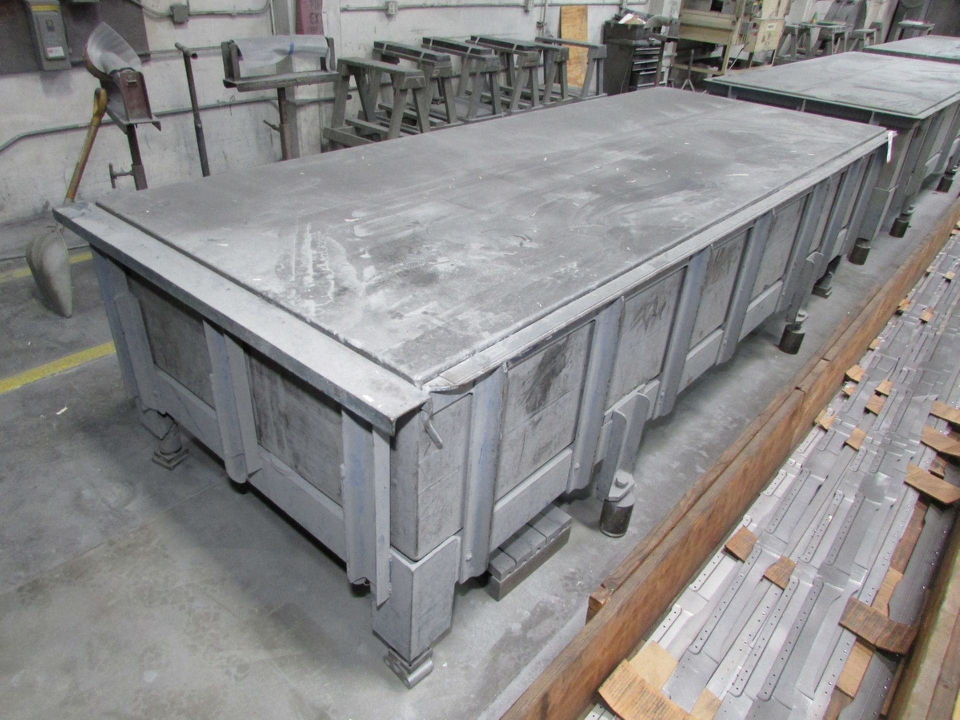 GRANITE SURFACE TABLE, 12' X 53" X 20" - Image 2 of 4