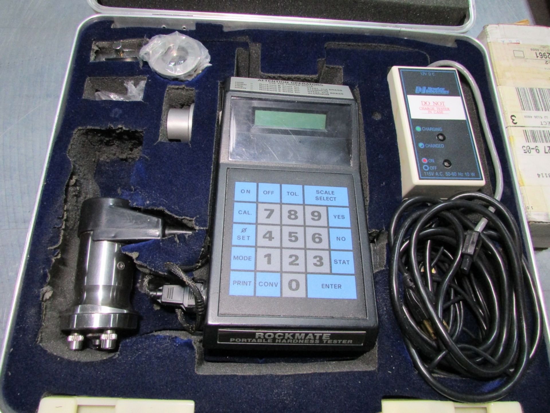 NEW AGE INDUSTRIES PORTABLE DIGITAL ROCKWELL HARDNESS TESTER, MODEL MR-DR, S/N 2409 - Image 2 of 5