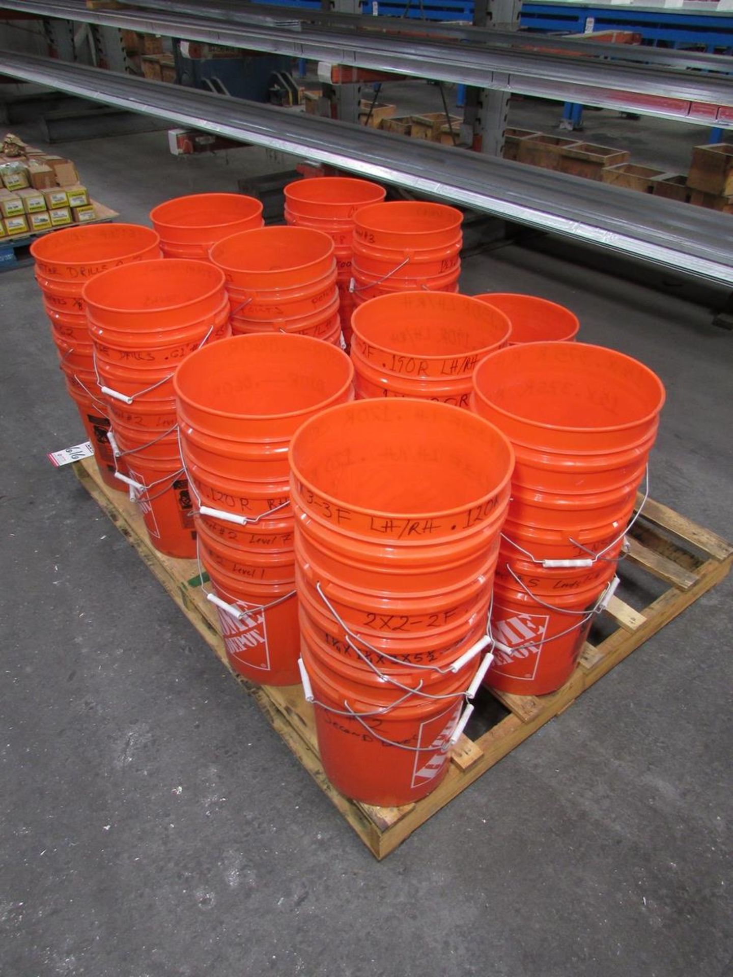 LOT - (52) HOME DEPOT 5-GAL BUCKETS - Image 3 of 3