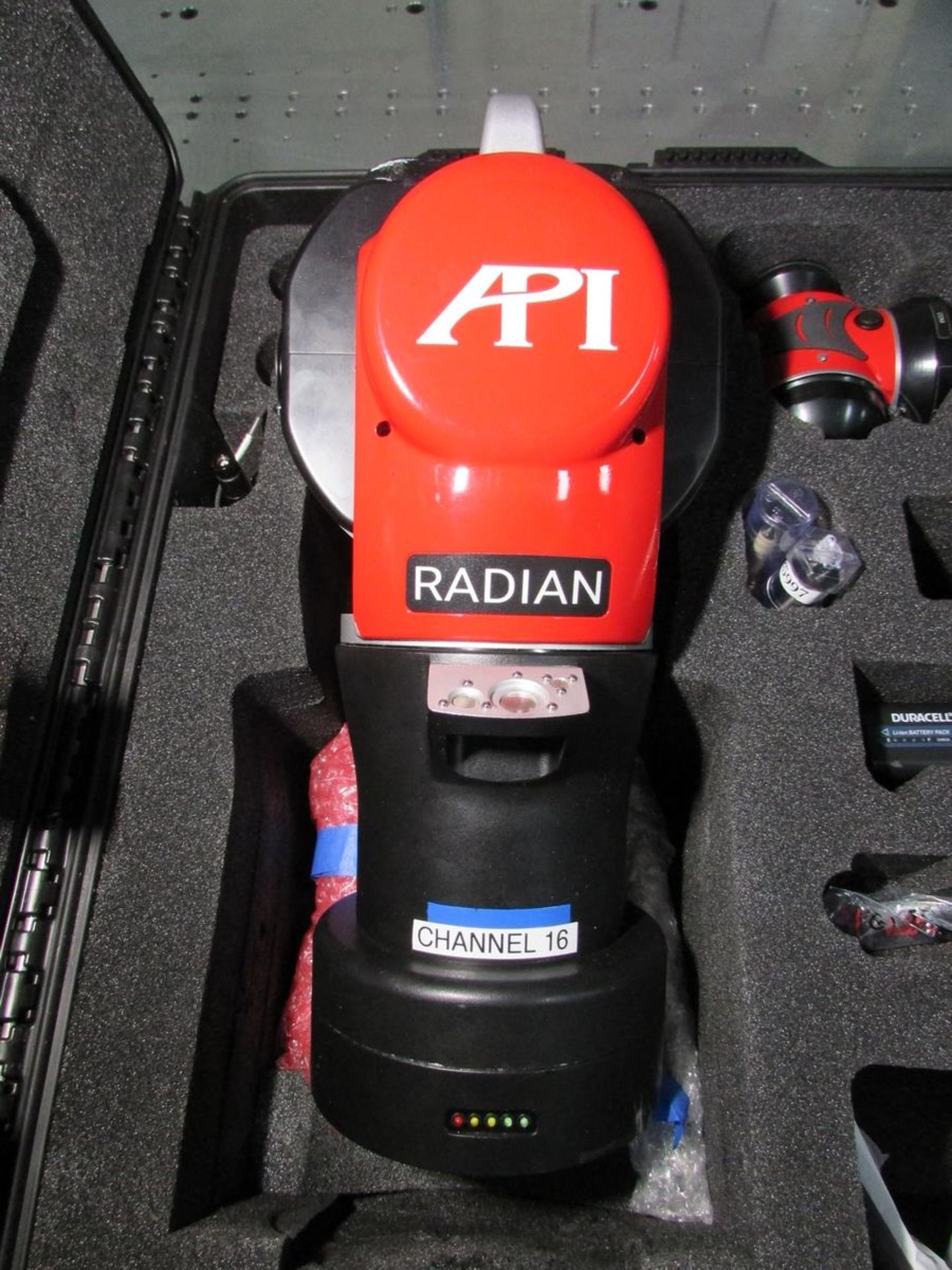 2019 API PORTABLE LASER TRACKING SYSTEM, MODEL RADIAN PLUS-50, S/N 70534, REV. 9.1, EQUIPPED W/ V- - Image 5 of 10