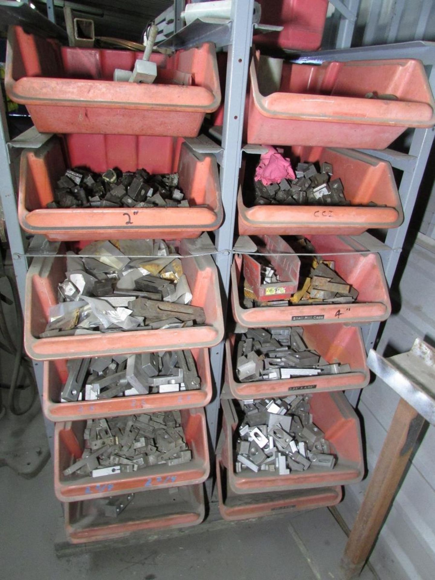 LOT - (10) SHELVING UNITS, W/ MISC. CONTENTS: LARGE ASSORTMENT OF HARDWARE, NUTS, BOLTS, FITTINGS, - Image 15 of 17