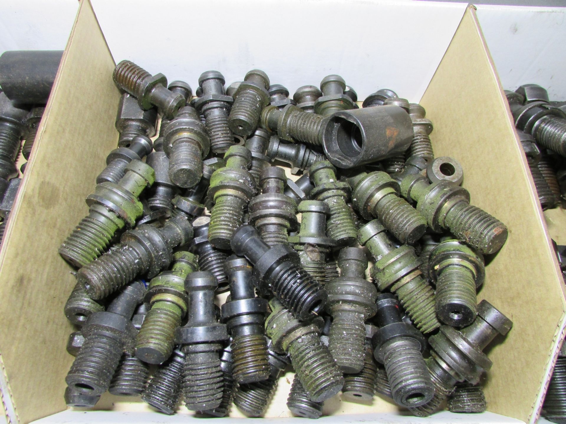 LOT - (3) BINS OF 50 TAPER RETENTION KNOBS - Image 3 of 4