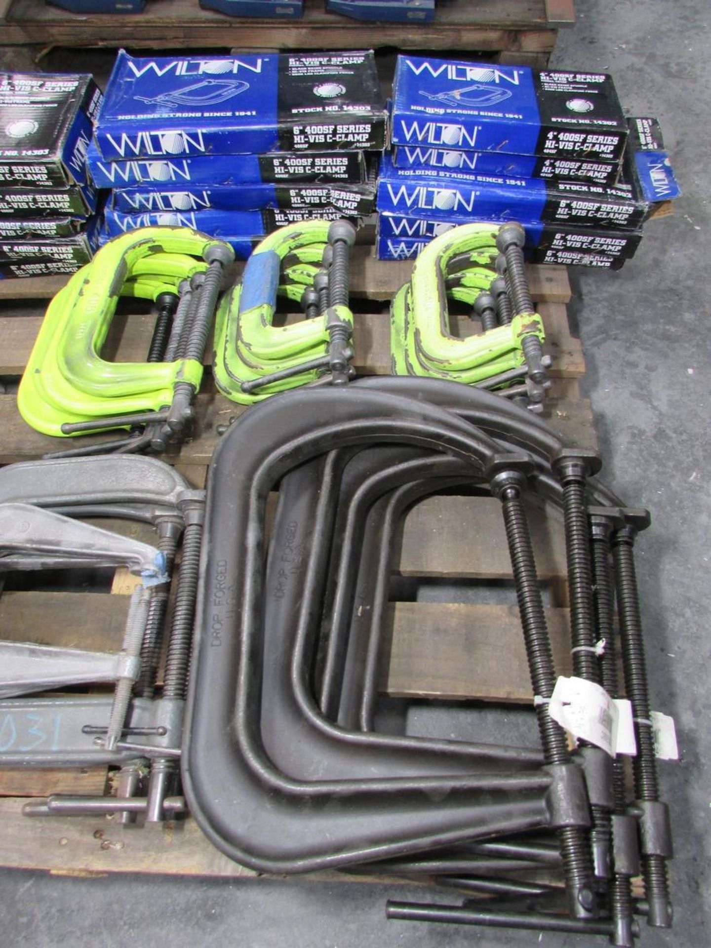 LOT - (40) 2"-12" C-CLAMPS - Image 3 of 3