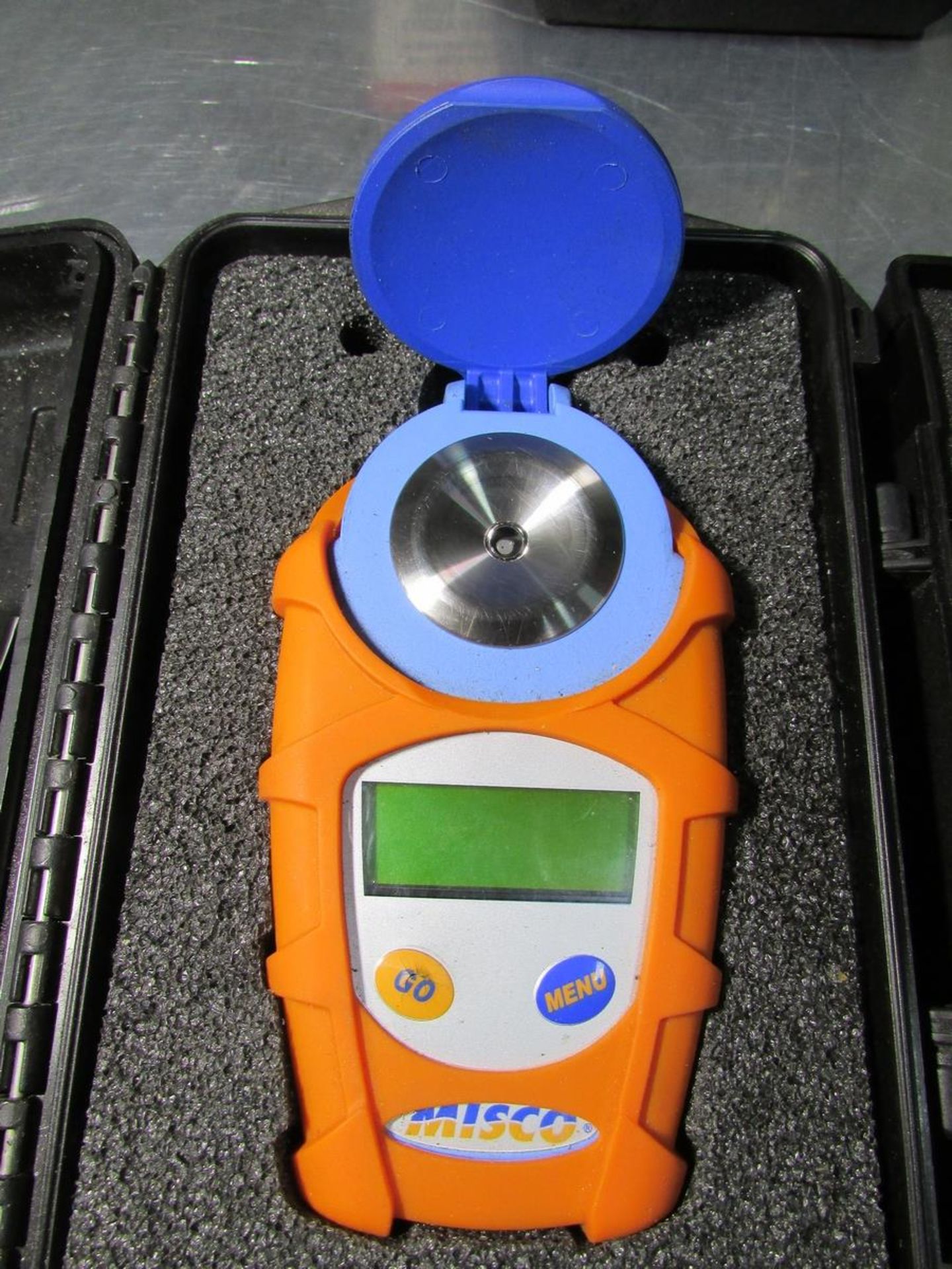 LOT - (2) DIGITAL GAGES: (1) WAGNER FDX FORCE GAGE, (1) MISCO PALM ABBE 201 REFRACTOMETER - Image 2 of 3