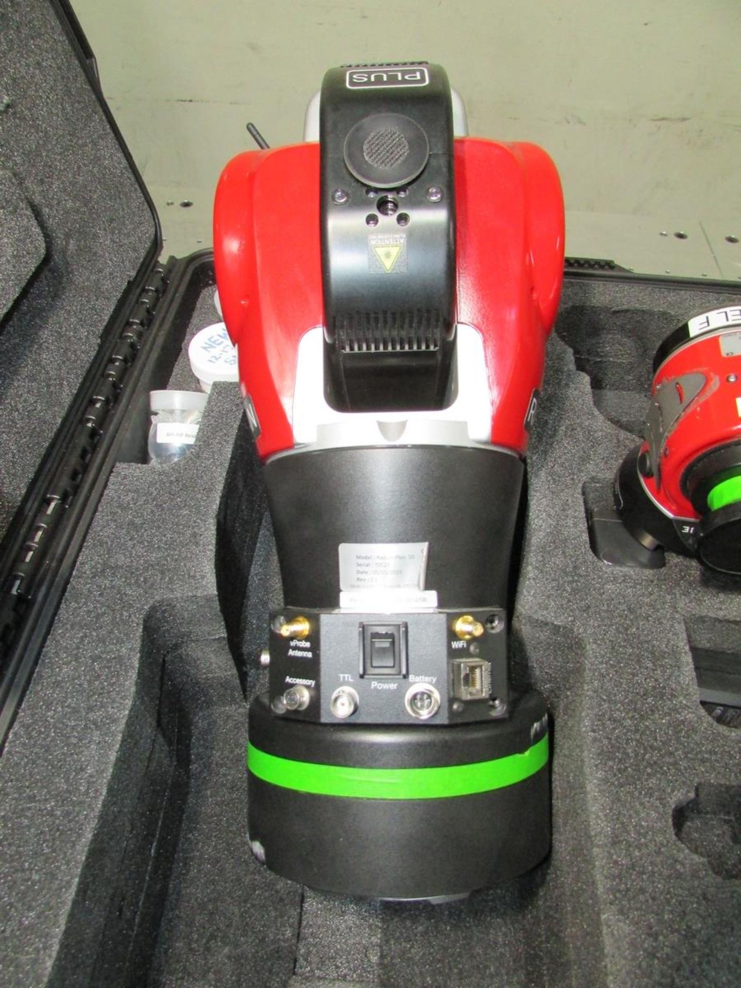 2019 API PORTABLE LASER TRACKING SYSTEM, MODEL RADIAN PLUS-50, S/N 70529, REV. 9.1, EQUIPPED W/ V- - Image 4 of 9