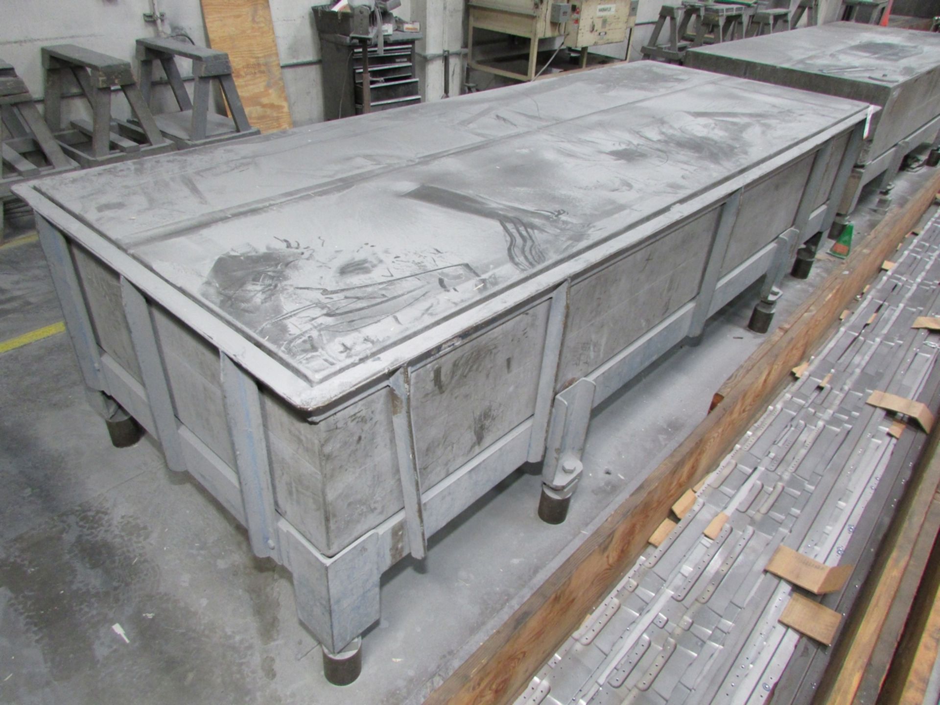 GRANITE SURFACE TABLE, 12' X 53" X 20" - Image 2 of 4