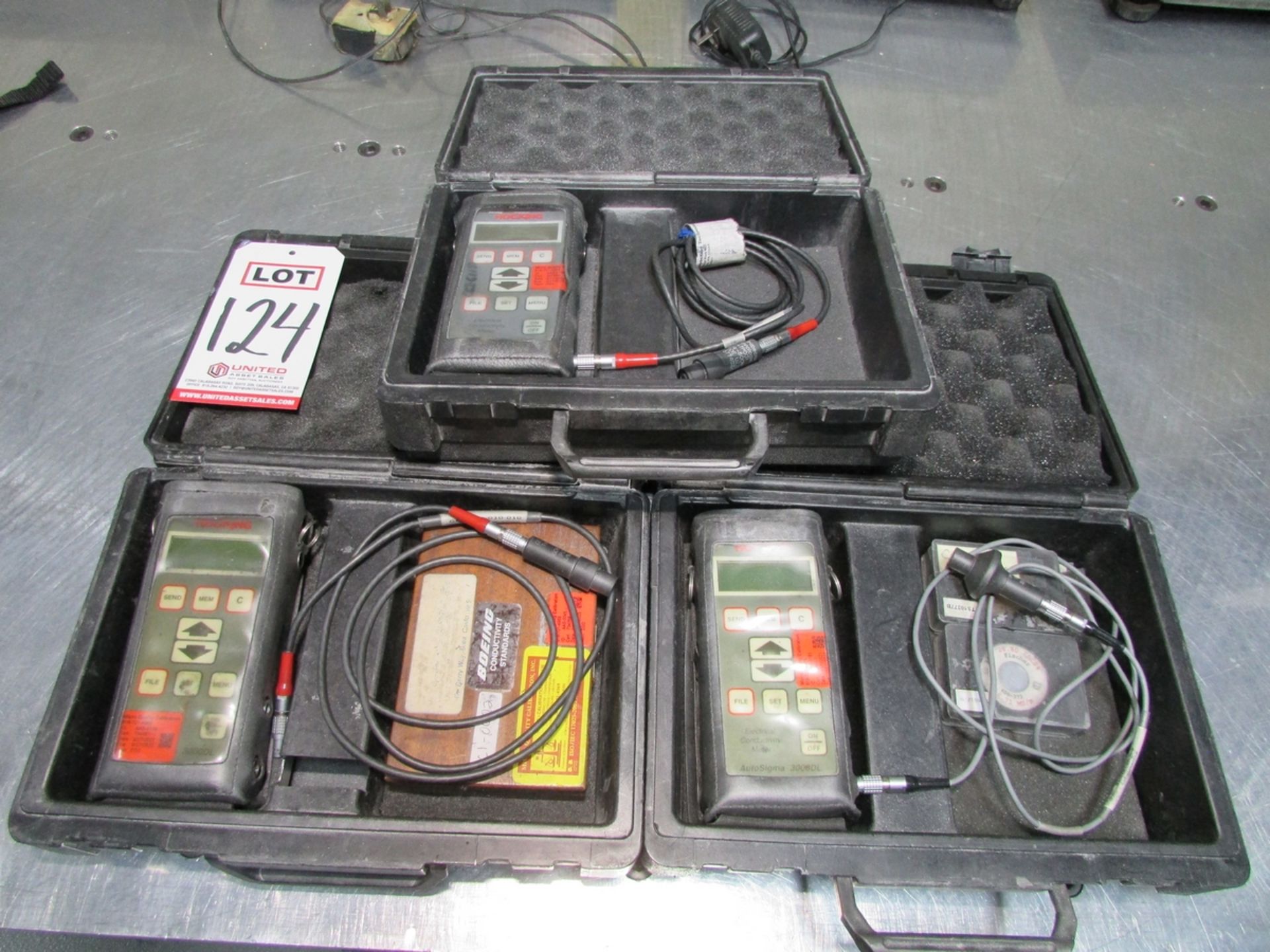 LOT - (3) HOCKING ELECTRICAL CONDUCTIVITY METERS, MODEL AUTOSIGMA 3000DL