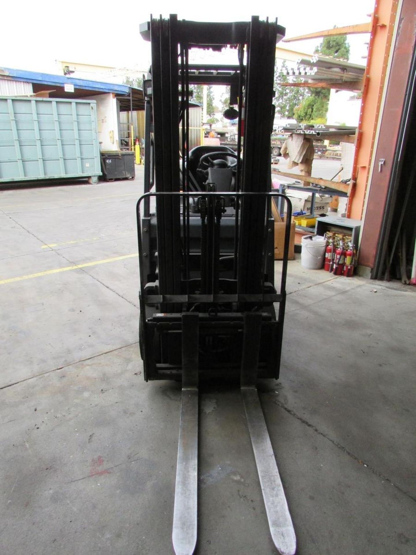 TOYOTA LPG FORKLIFT, MODEL 8FGCU15, 2,500 LB CAPACITY, 189" 3-STAGE MAST, 42" FORKS, SIDE SHIFT, - Image 11 of 13