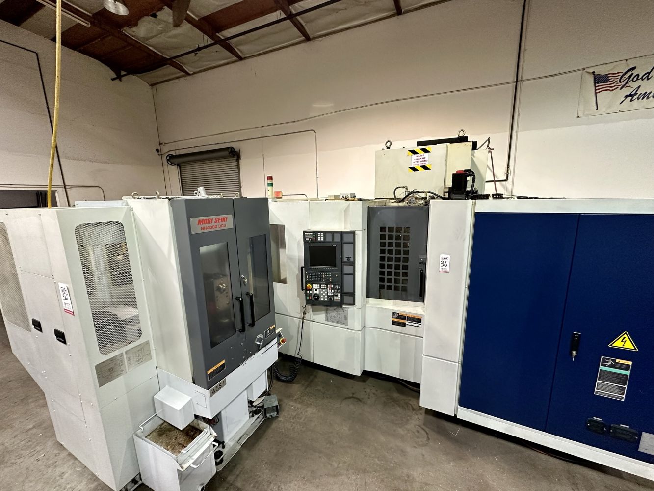 2006 MORI SEIKI NH4000 DCG & 2000 MORI SEIKI SH-403 (6) LINEAR PALLET POOL HORIZONTAL MACHINING CENTERS, (2) FADAL 6030 & 4020