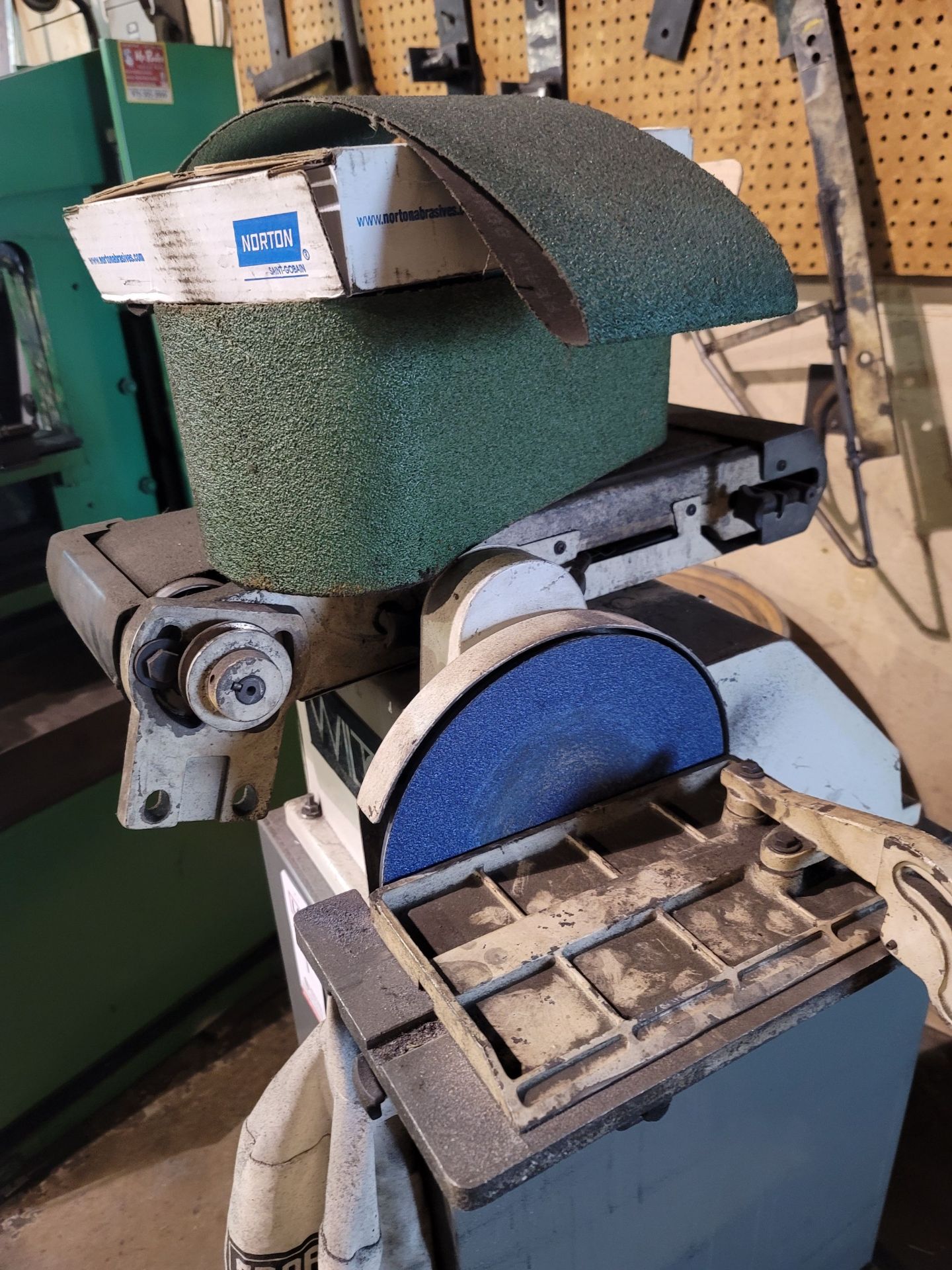 WILTON 24210 BELT & DISC SANDER, S/N 7110042 - Image 2 of 2