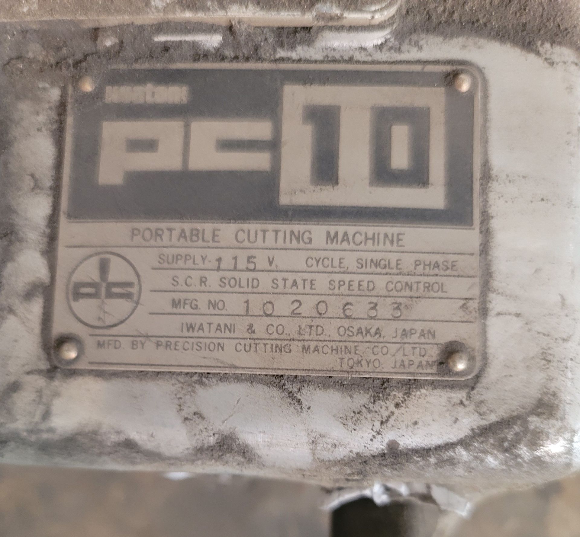 PC10 TRACK TORCH, NO TRACK, NO CORD - Image 2 of 2