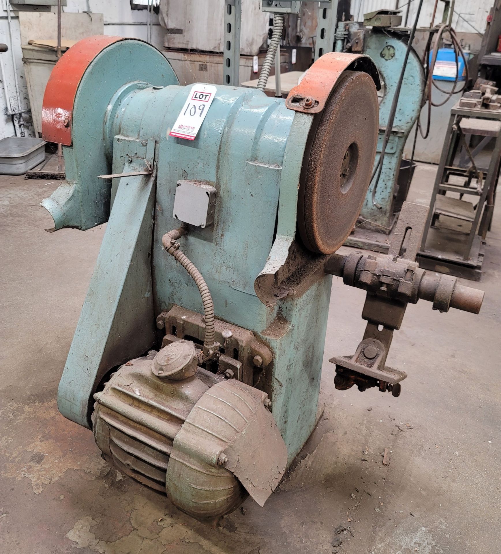 BESLY DOUBLE END FACE GRINDER, MODEL 205