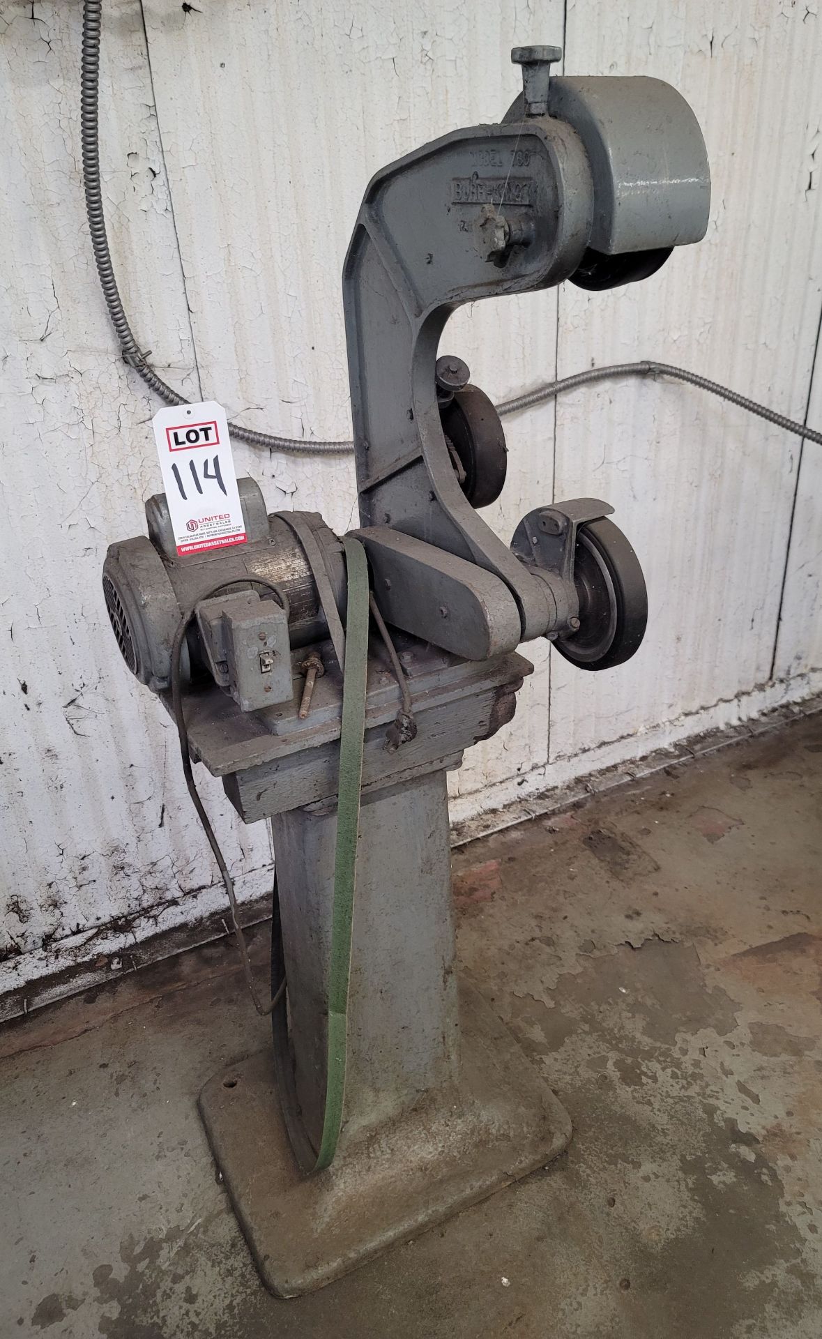 BURR KING 1-1/2" BELT SANDER, MODEL 760