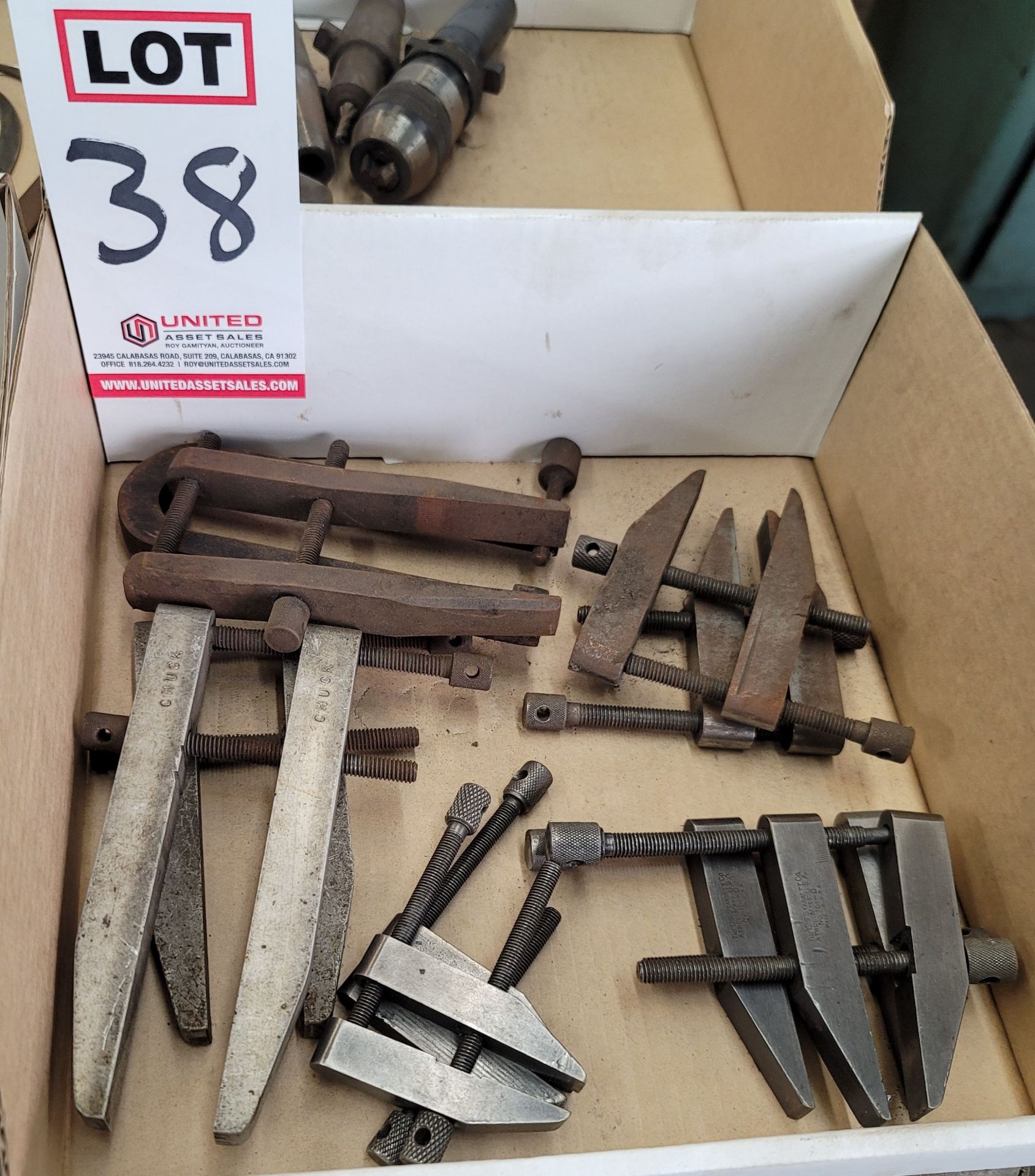 LOT - SCREW CLAMPS