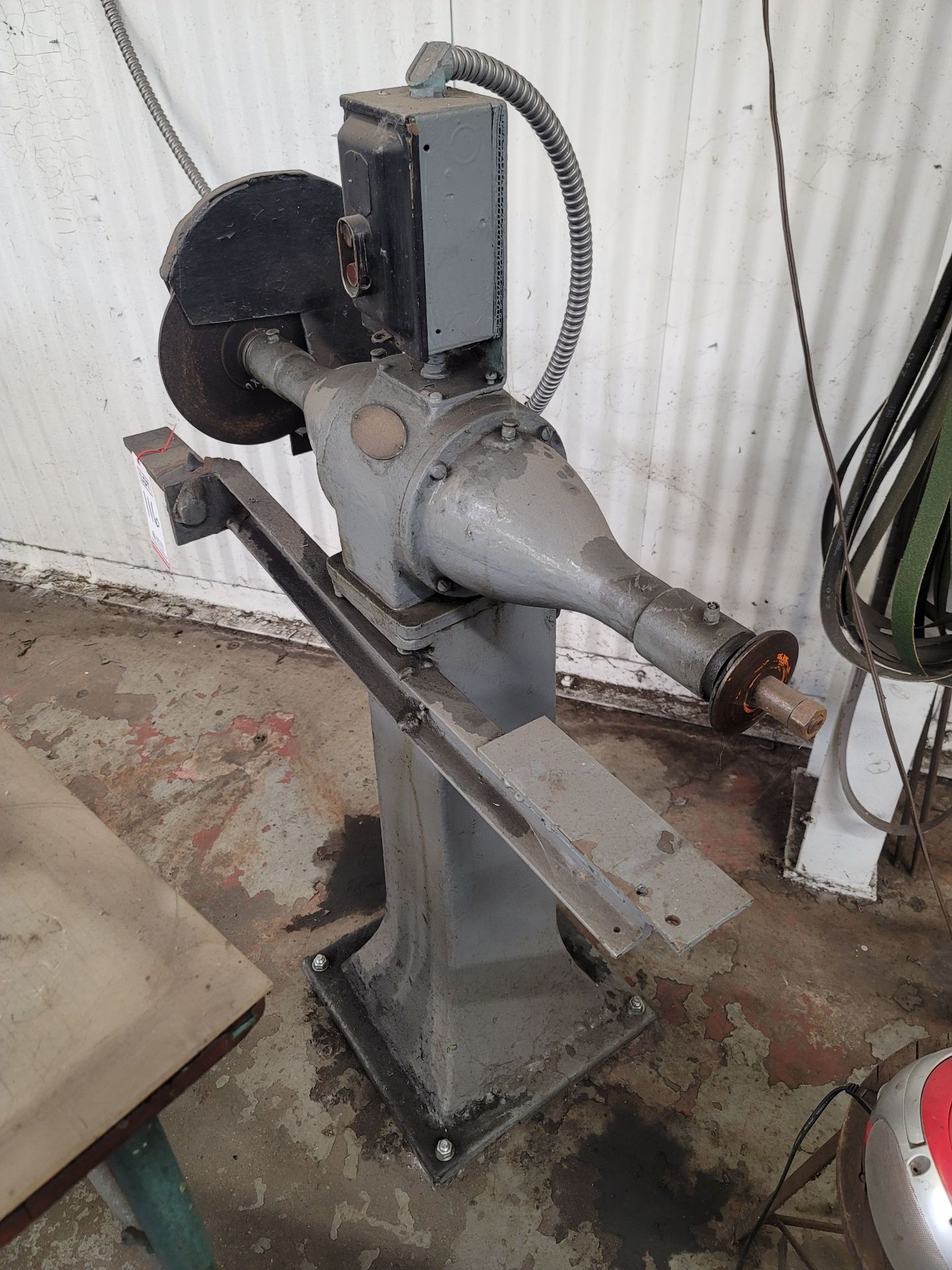 U.S. ELECTRICAL TOOL CO. DOUBLE END GRINDER, MODEL 3460 - Image 2 of 2