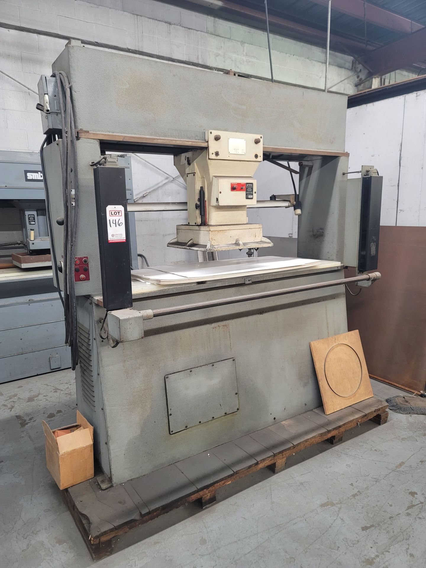 PRIMA DIE PRESS, MODEL NPO 29, 20" X 66" BED, S/N M10931