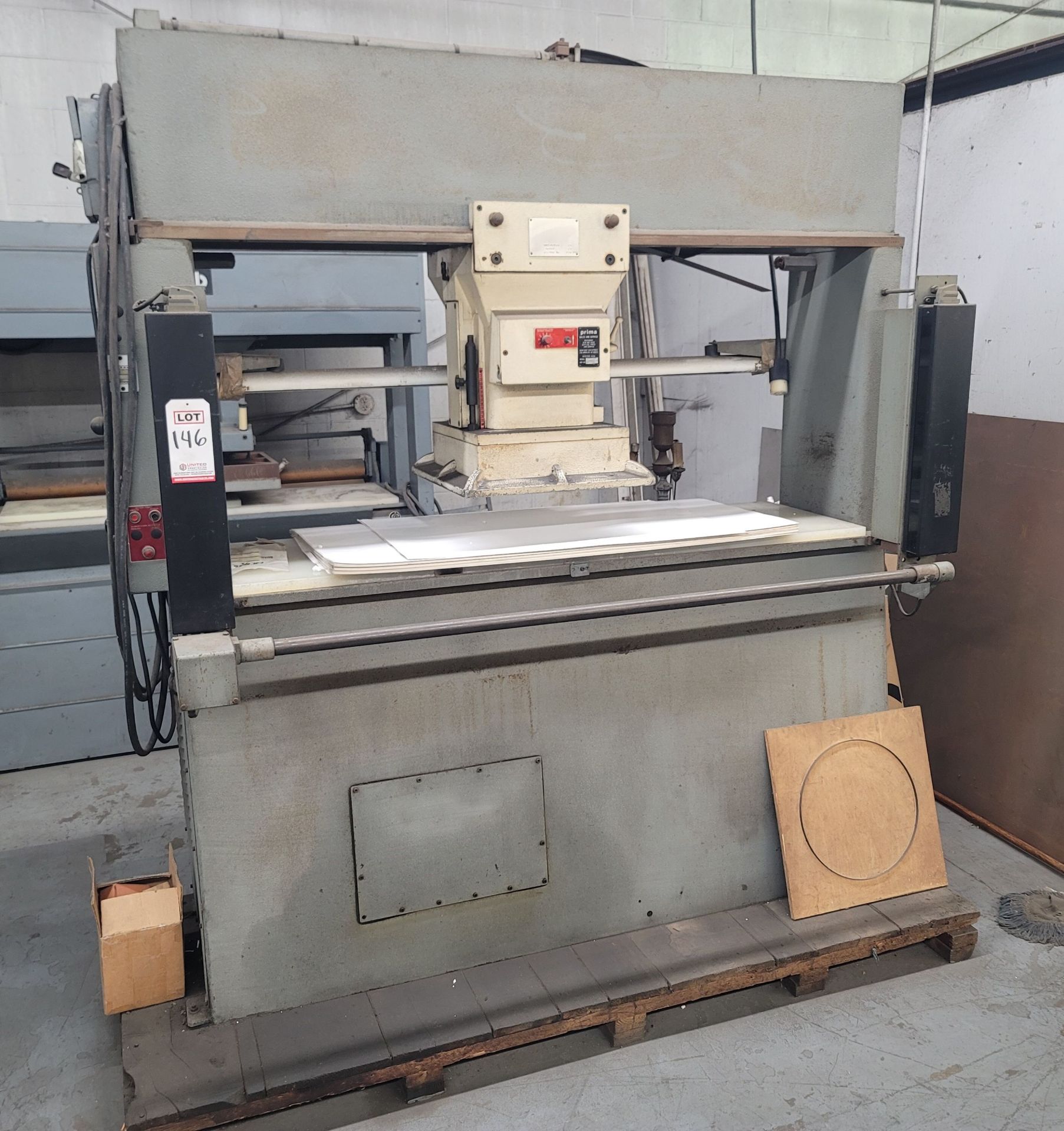 PRIMA DIE PRESS, MODEL NPO 29, 20" X 66" BED, S/N M10931 - Image 4 of 6