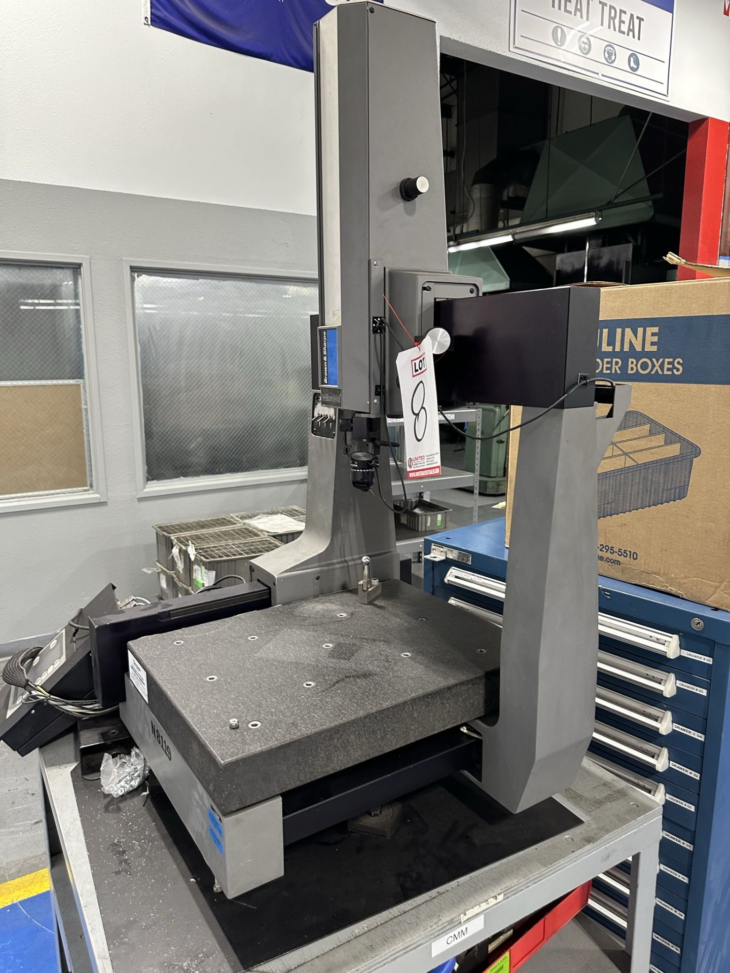 BROWN & SHARPE MICROVAL BENCH TOP COORDINATE MEASURING MACHINE, RENISHAW MIP PROBE, S/N 033732 - Image 6 of 11