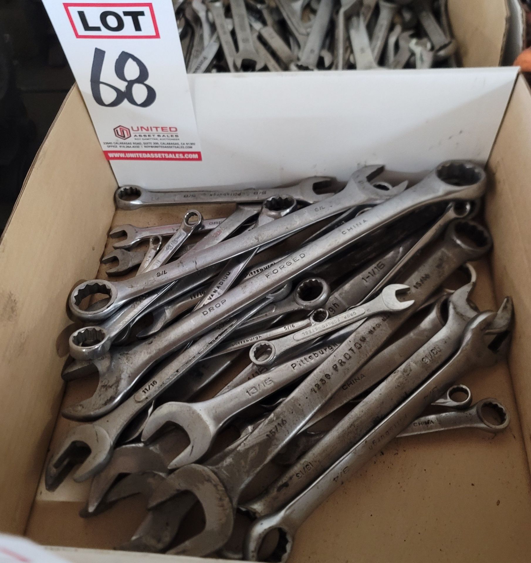 LOT - COMBINATION WRENCHES