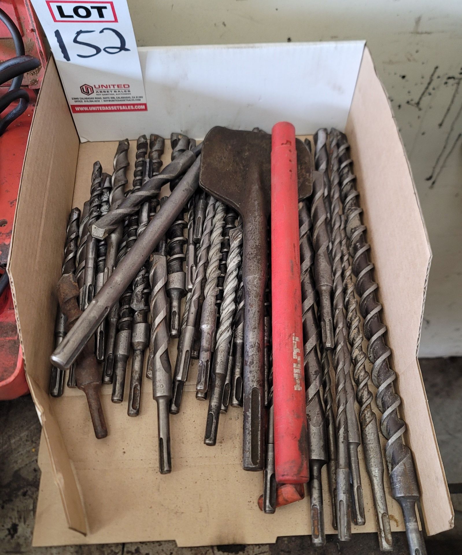 LOT - CONCRETE DRILL BITS FOR ROTARY HAMMERS