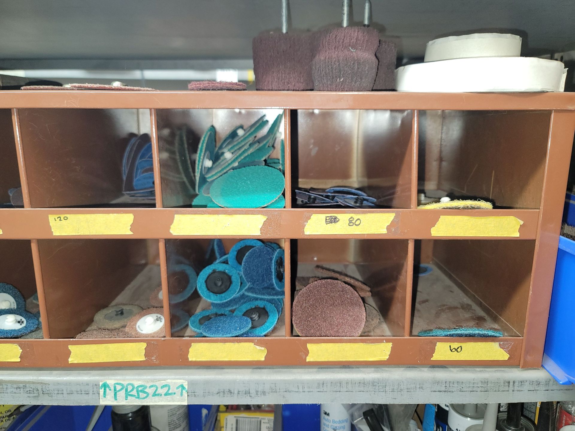 LOT - CONTENTS ONLY OF SHELF UNIT, TO INCLUDE: LIGHTING SUPPLIES & MISC. SHOP ITEMS - Image 8 of 10