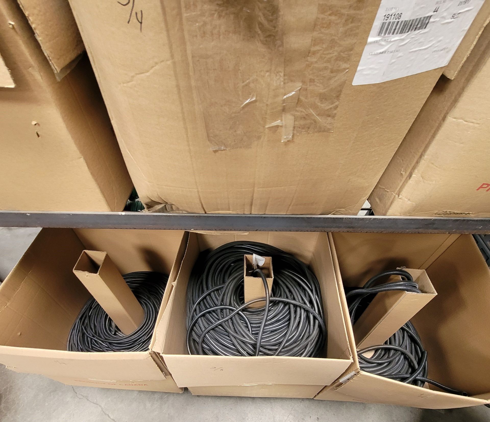 LOT - CONTENTS ONLY OF CART, TO INCLUDE: (17) SPOOLS OF COPPER WIRE, (3) SPOOLS OF HEAT SHRINK - Image 3 of 3