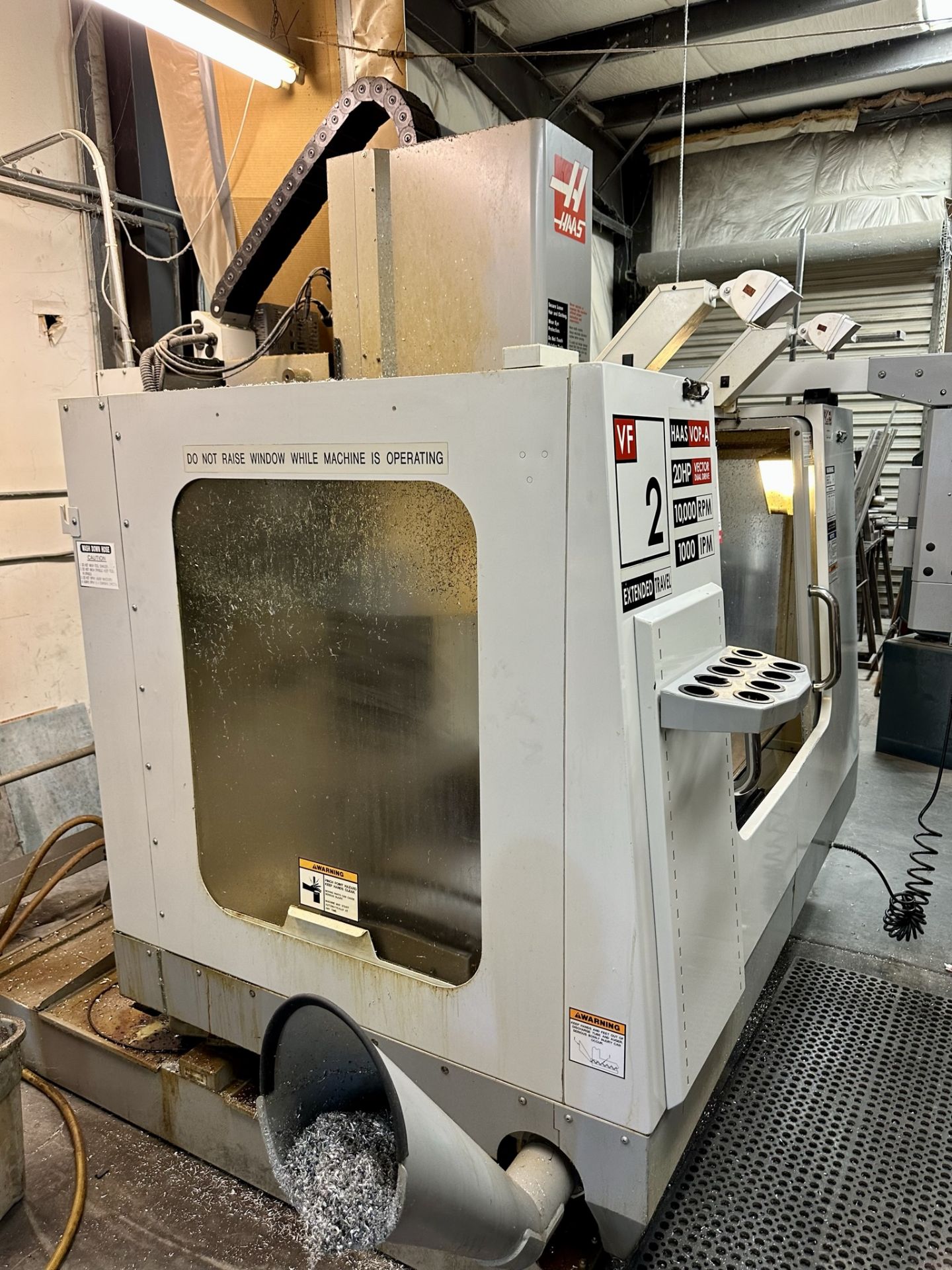 2006 HAAS VF-2DYT VERTICAL MACHINING CENTER, HAAS VOP-A, XYZ EXTENDED TRAVELS: 30" X 20" X 20", - Image 3 of 21