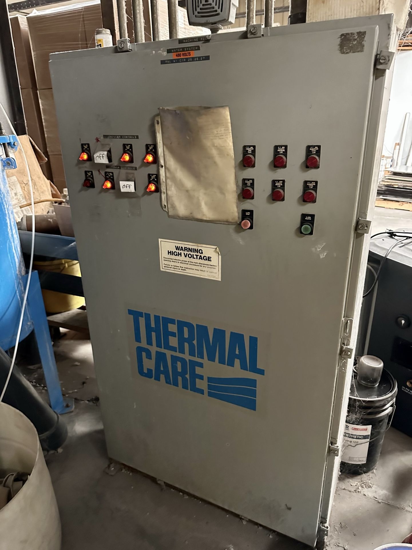 THERMAL CARE WATER CHILLER SYSTEM: (1) THERMAL CARE RESERVOIR PUMP, MODEL TK26535, (1) THERMAL - Image 18 of 19