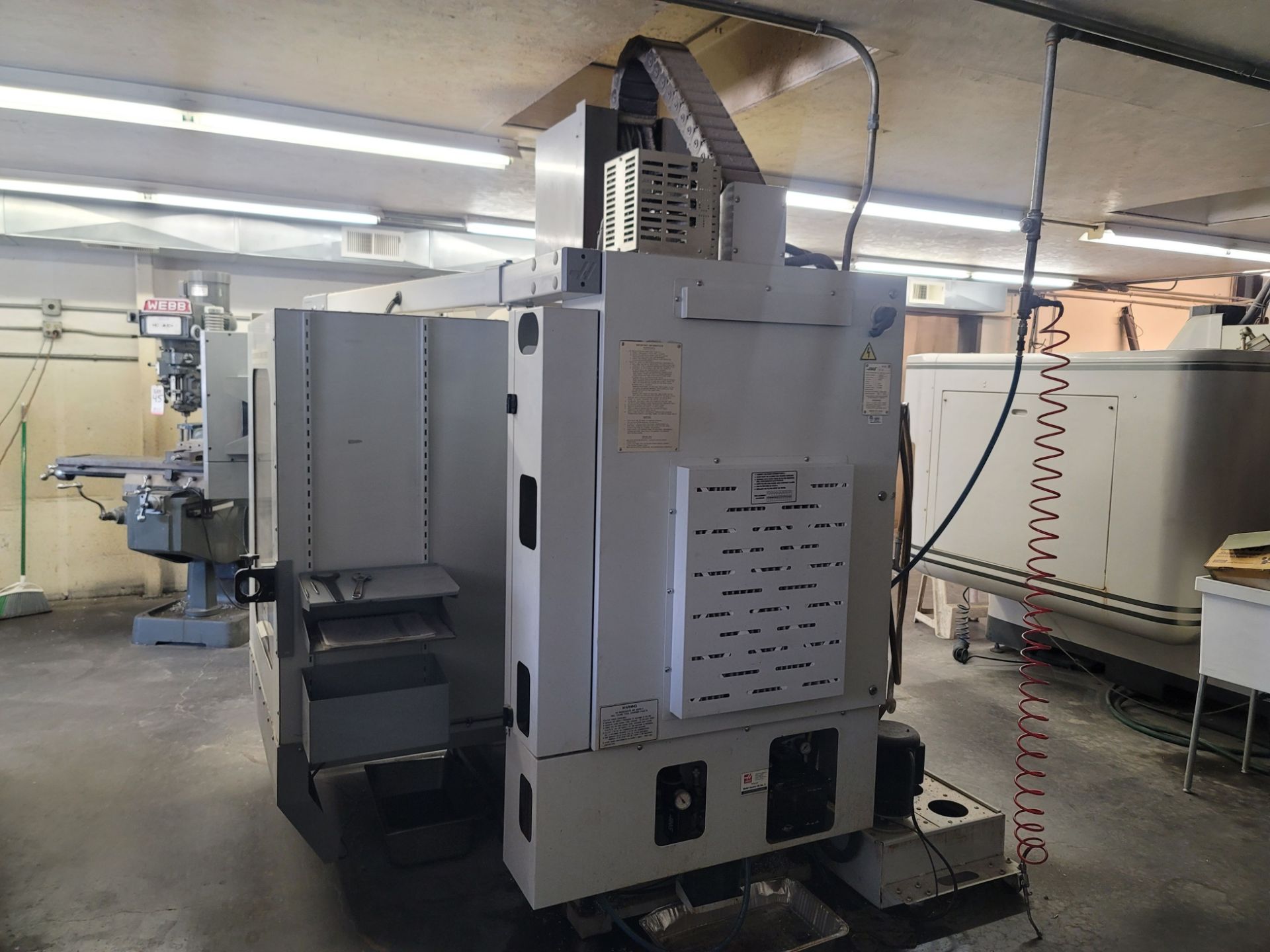 2003 HAAS VF-2D VERTICAL MACHINING CENTER, HAAS VOP-A, XYZ TRAVELS: 30" X 16" X 20", 36" X 18" - Image 9 of 13