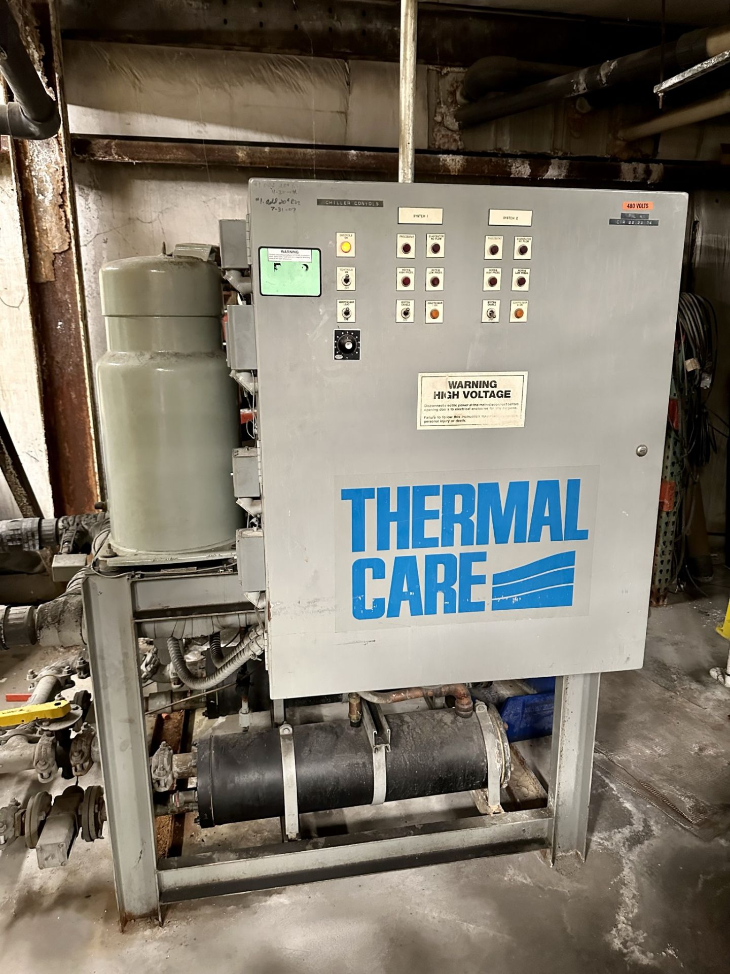 THERMAL CARE WATER CHILLER SYSTEM: (1) THERMAL CARE RESERVOIR PUMP, MODEL TK26535, (1) THERMAL - Image 17 of 19