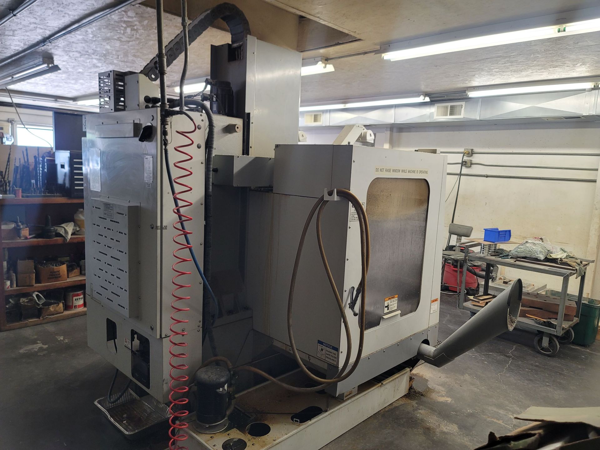 2003 HAAS VF-2D VERTICAL MACHINING CENTER, HAAS VOP-A, XYZ TRAVELS: 30" X 16" X 20", 36" X 18" - Image 10 of 13