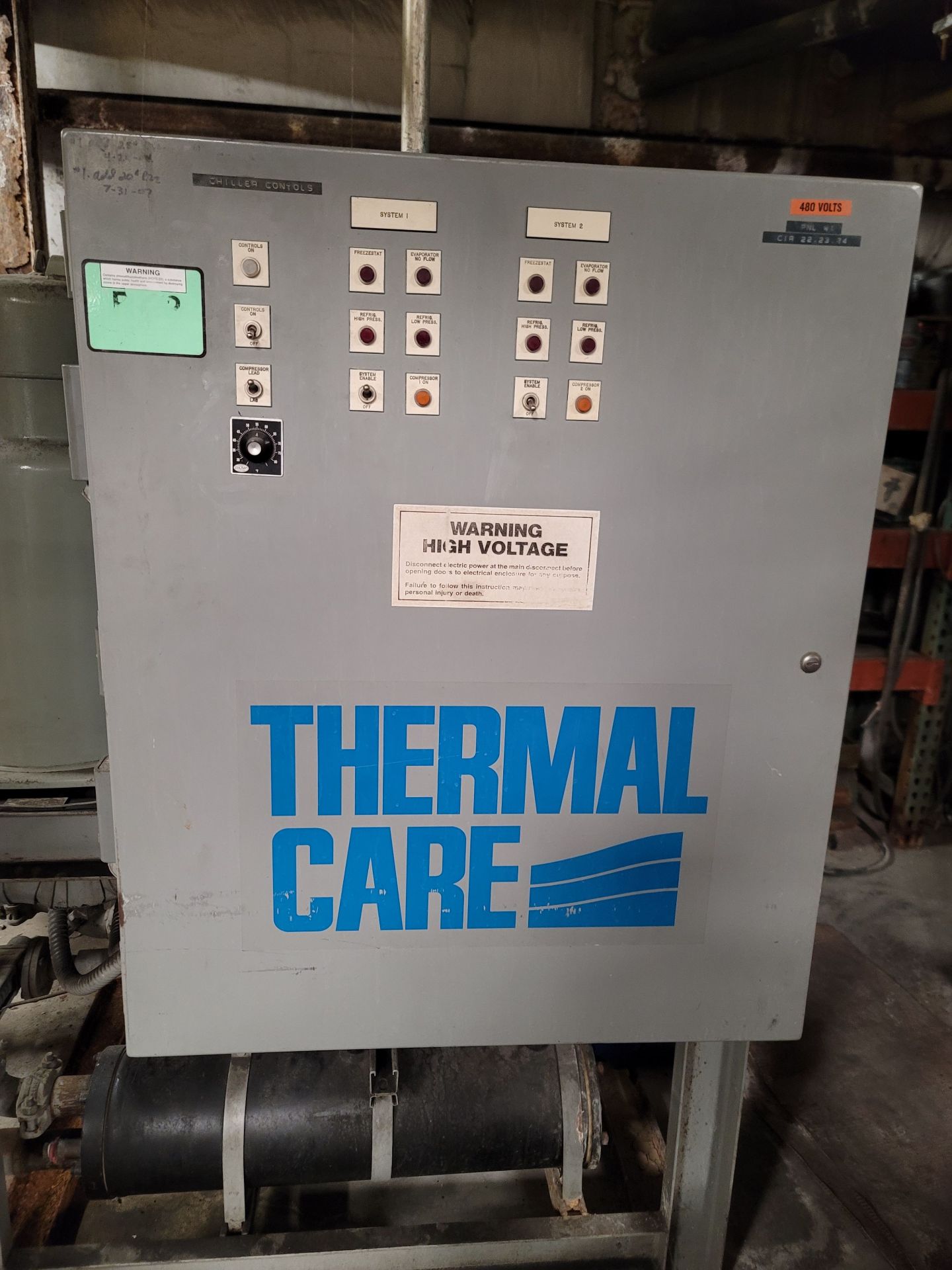 THERMAL CARE WATER CHILLER SYSTEM: (1) THERMAL CARE RESERVOIR PUMP, MODEL TK26535, (1) THERMAL - Image 6 of 19
