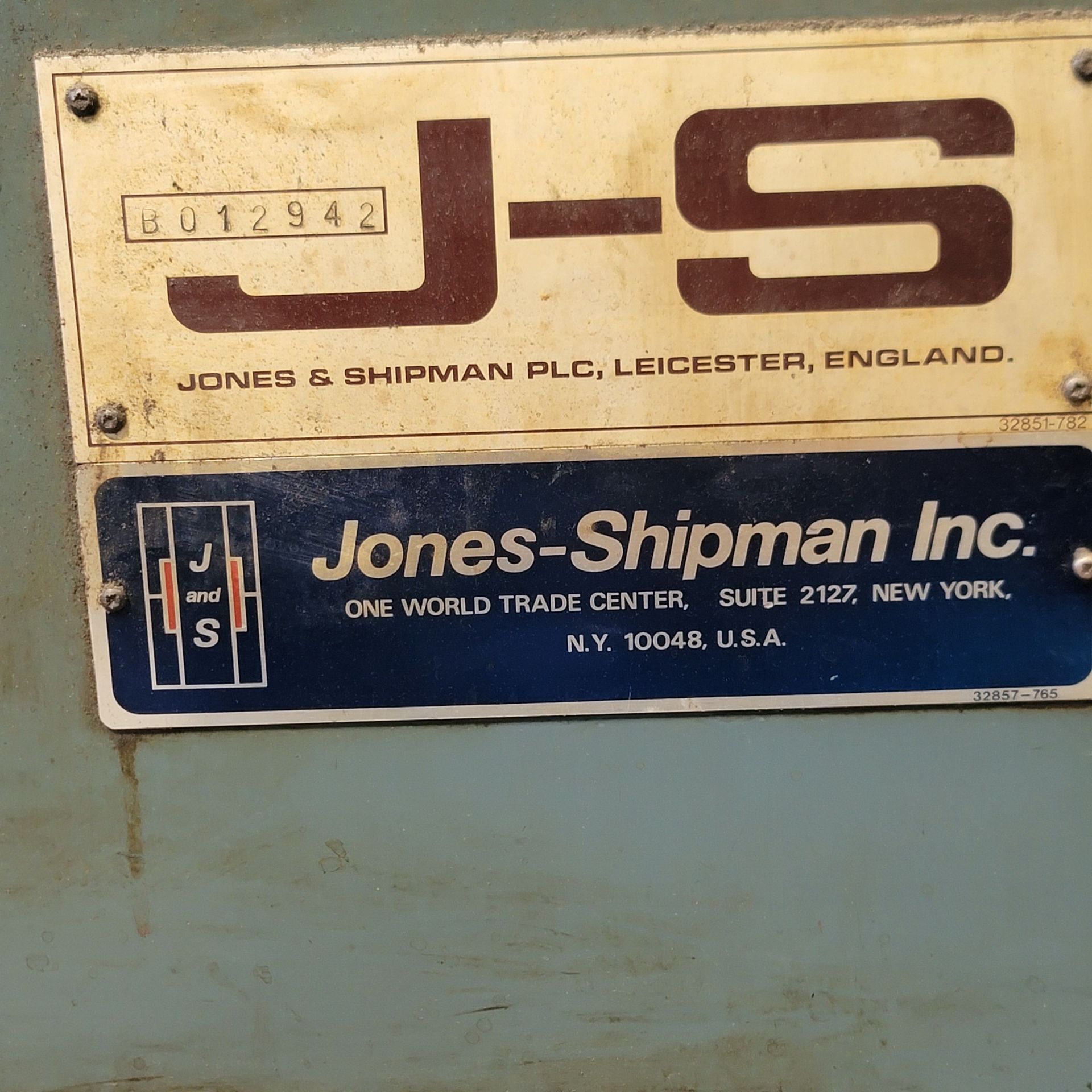 JONES & SHIPMAN SURFACE GRINDER, MODEL 540, 6" X 18" MAGNETIC CHUCK, W/ OPTIDRESS E WHEEL FORMING - Image 7 of 7
