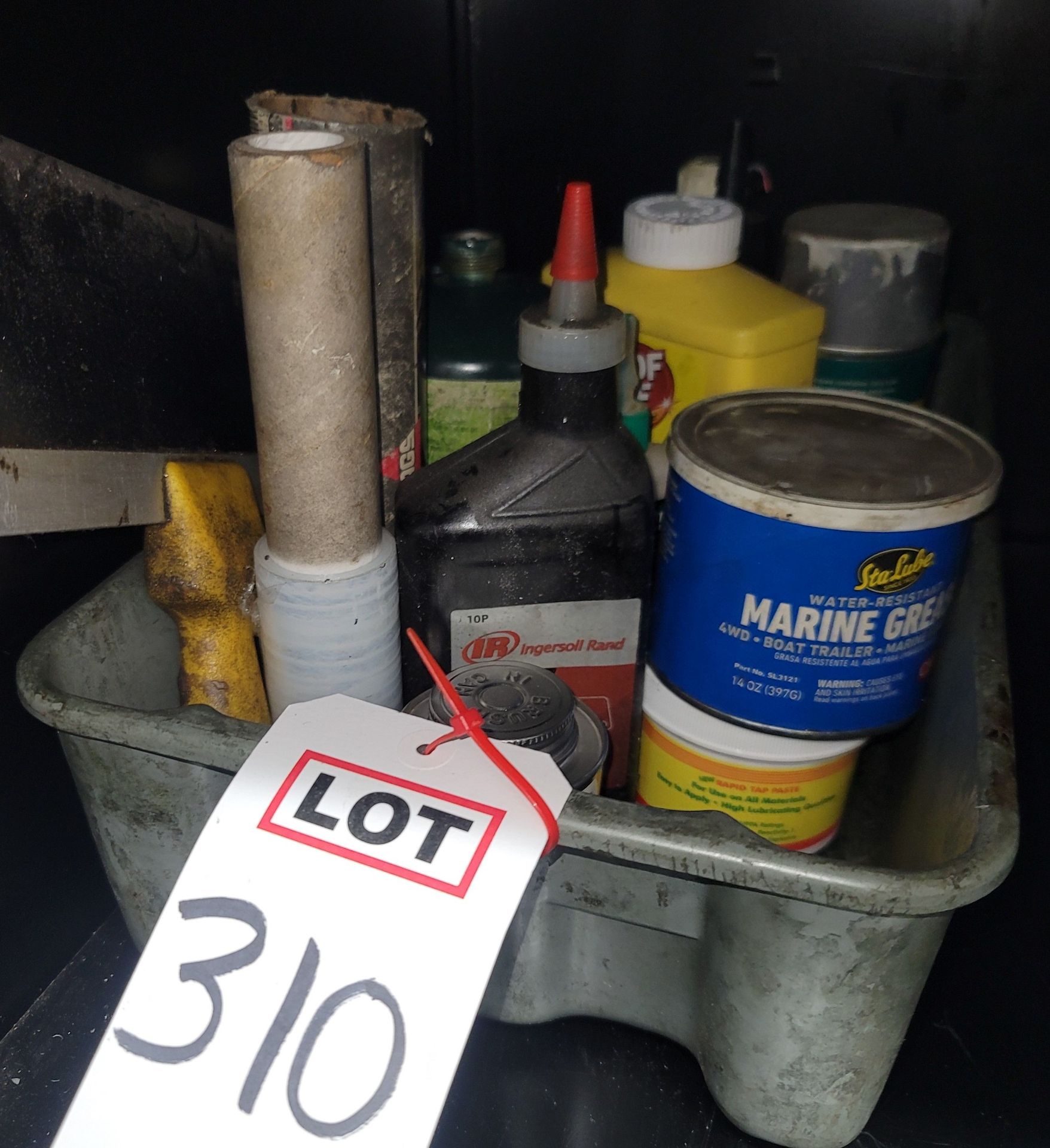 LOT - GREASE, LUBES, MISC. LIQUIDS