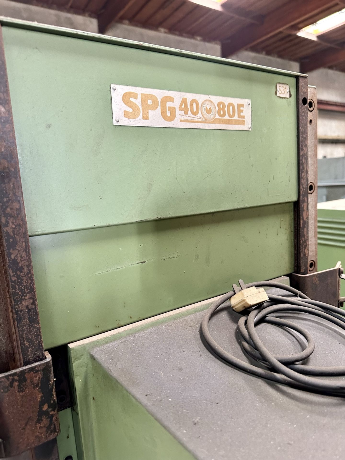JOTES SURFACE GRINDER, FABRYKA SZLIFIEREK, TYPE SPG 40 X 80 E, 16" X 32" MAGNETIC CHUCK, S/N 51/ - Image 11 of 15