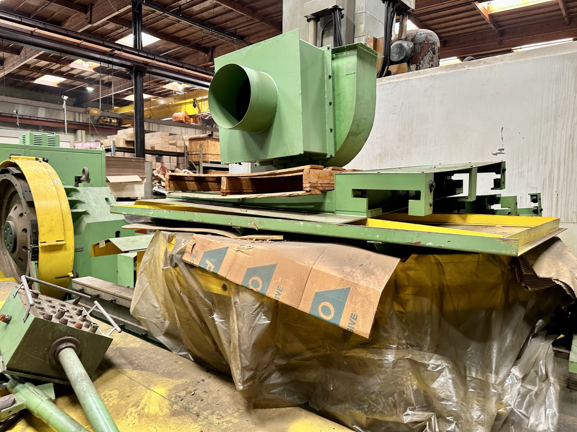 WMW VERTICAL SPINDLE ROTARY SURFACE GRINDER, 84" MAGNETIC TABLE, NEW, (LOCATION: SANTA FE SPRINGS, - Image 8 of 13