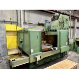 WMW VERTICAL SPINDLE ROTARY SURFACE GRINDER, 84" MAGNETIC TABLE, 200 HP, NEW, UNDER POWER