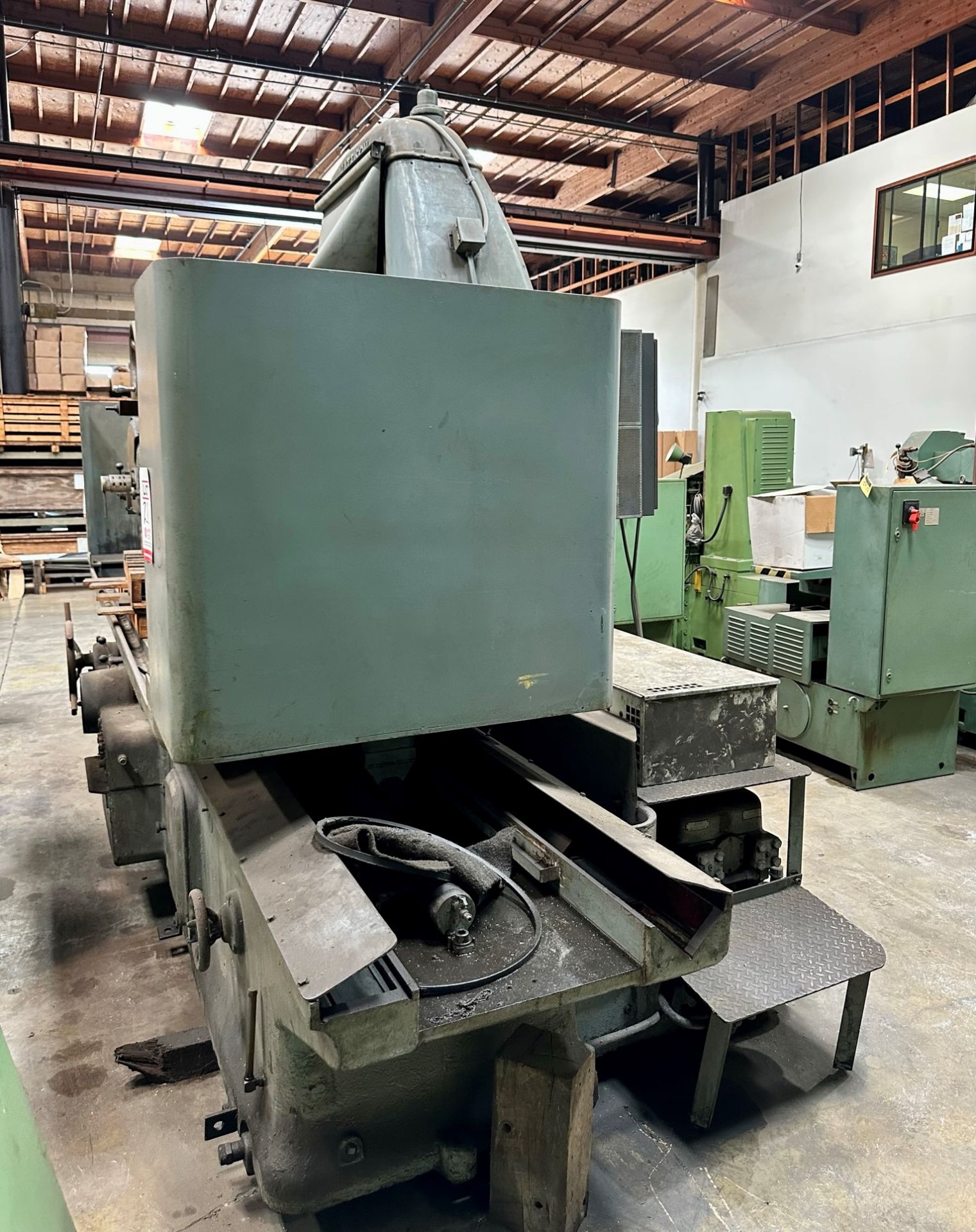 MATTISON SURFACE GRINDER, 104" X 36" WORKING SURFACE, USED, (LOCATION: SANTA FE SPRINGS, CA) - Image 9 of 10