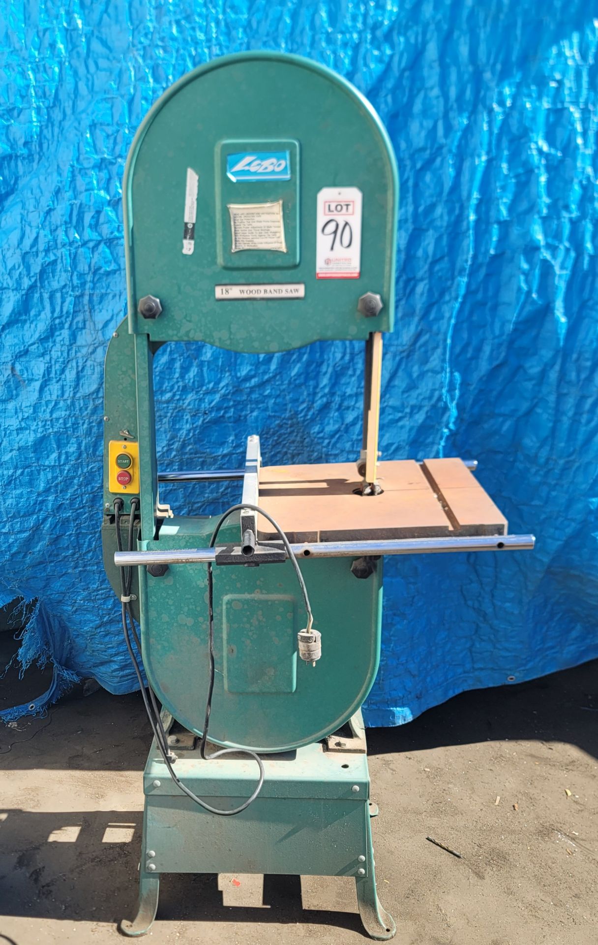 LOBO 18" WOOD BAND SAW