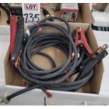 LOT - (4) WELDING CABLE LEADS