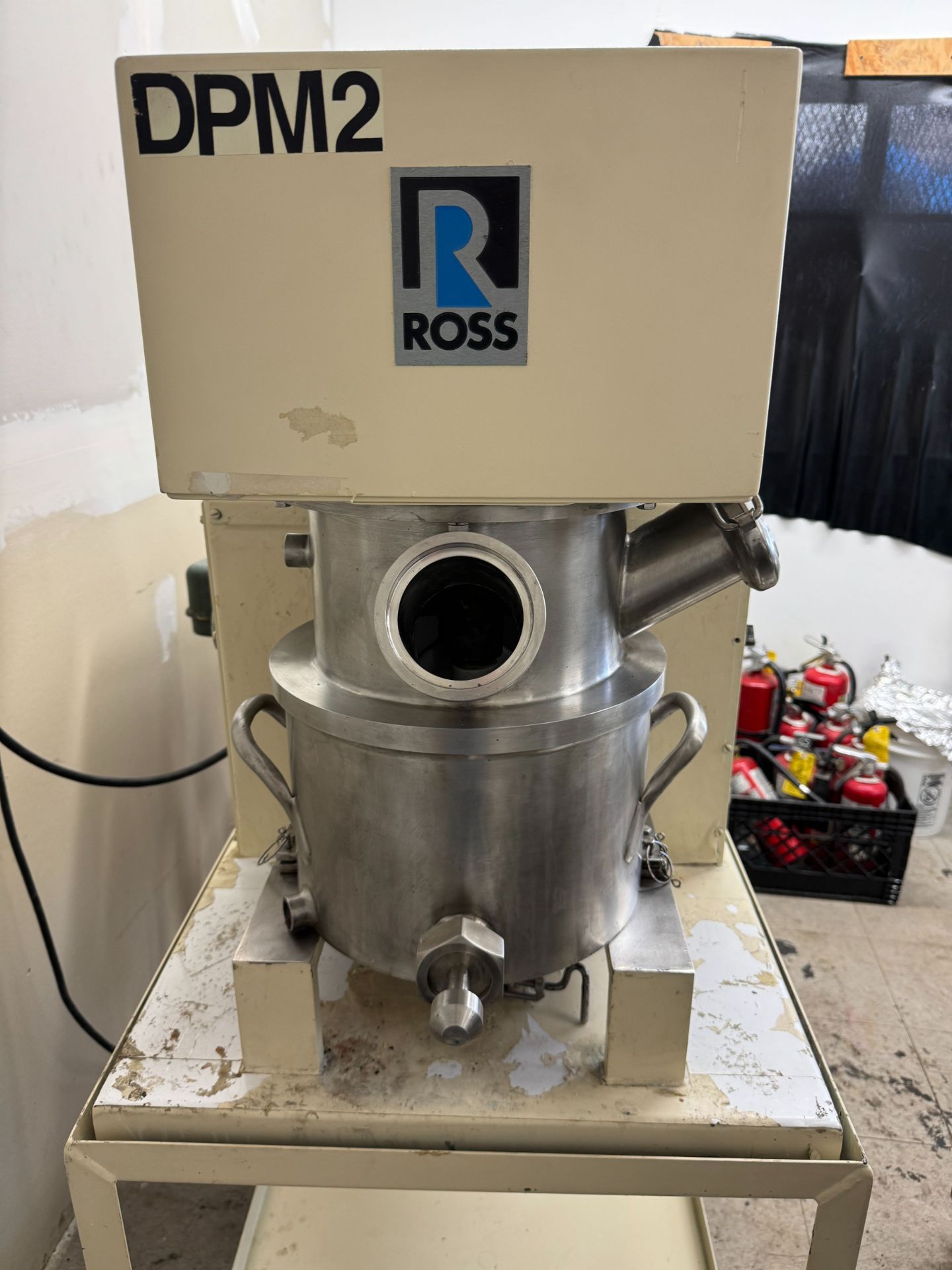 ROSS DPM-2 PLANETARY MIXER, 2-GALLON MIX CAN, STAINLESS STEEL CONSTRUCTION, RELIANCE VARIABLE - Image 3 of 12