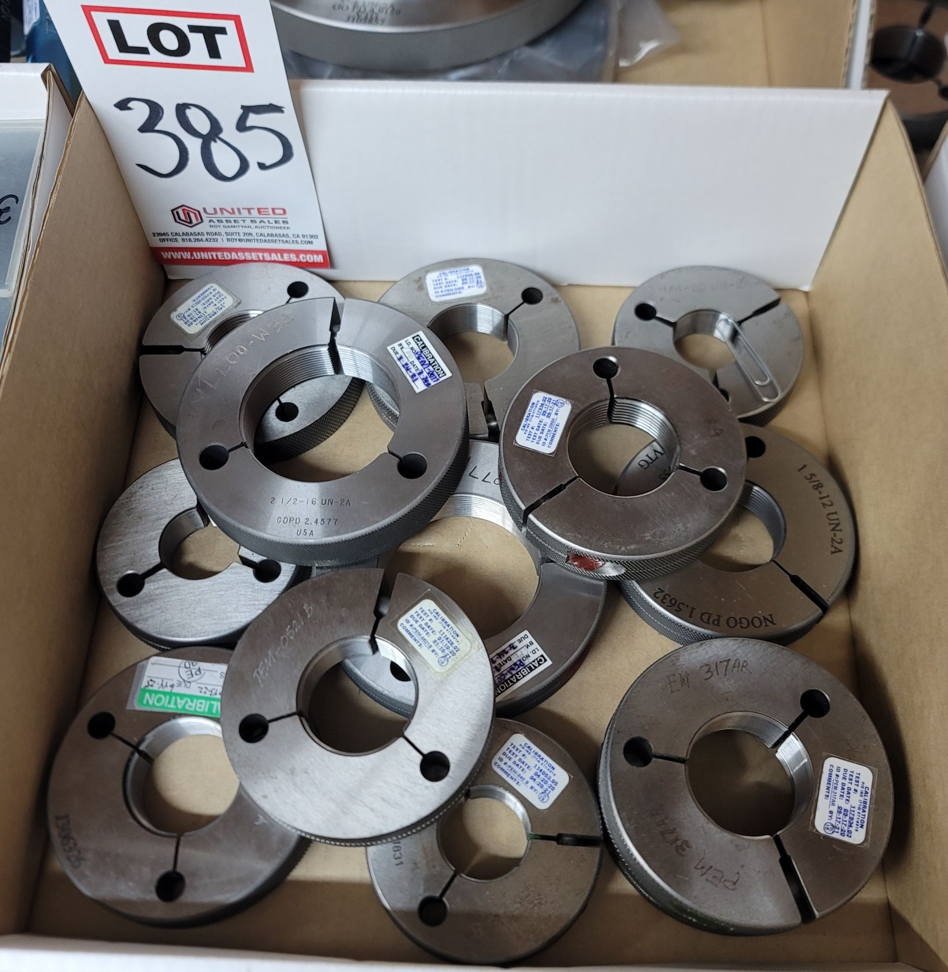 LOT - THREAD RING GAUGES