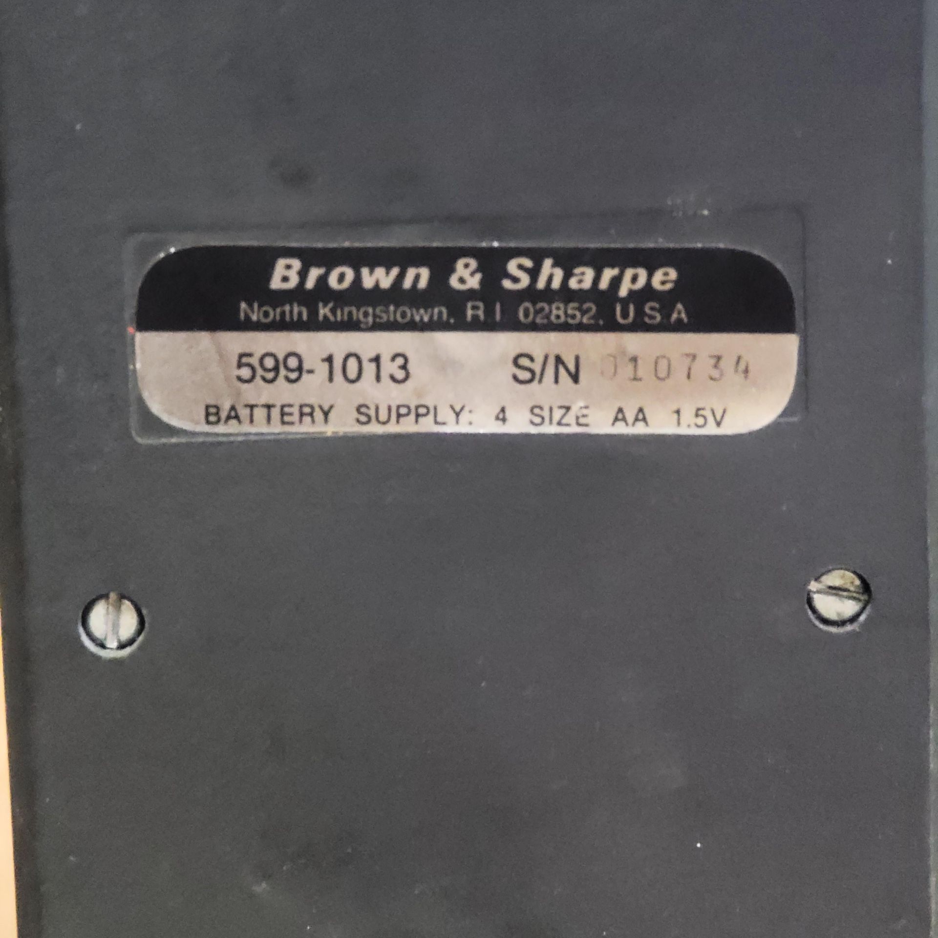 BROWN & SHARPE 24" DIGITAL HEIGHT GAGE, NO. 599-1013, S/N 010734 - Image 3 of 3