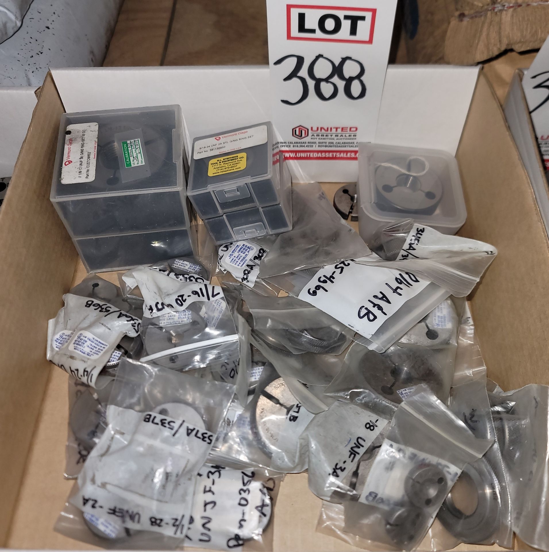 LOT - THREAD RING GAUGES