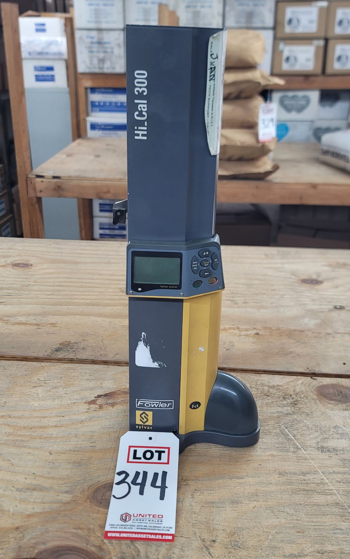 FOWLER SYLVAC HI-CAL 300 DIGITAL HEIGHT GAGE, 11.8"/300MM